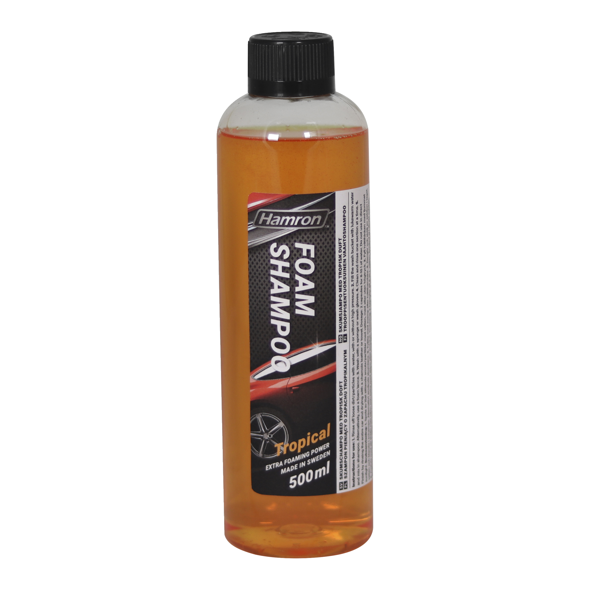 Skumsjampo med tropisk duft 0,5 l