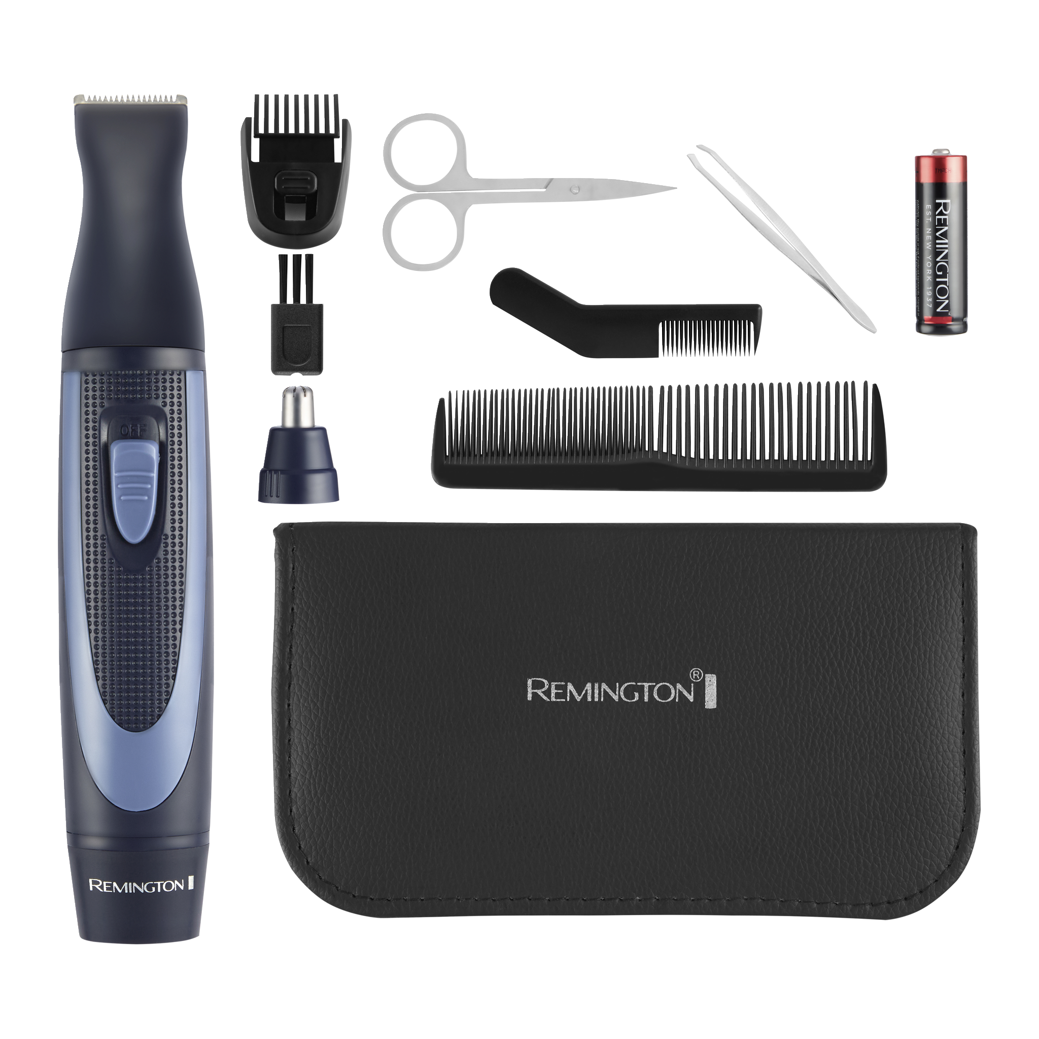 Batteridriven multitrimmer + tillbehör resekit 13 delar