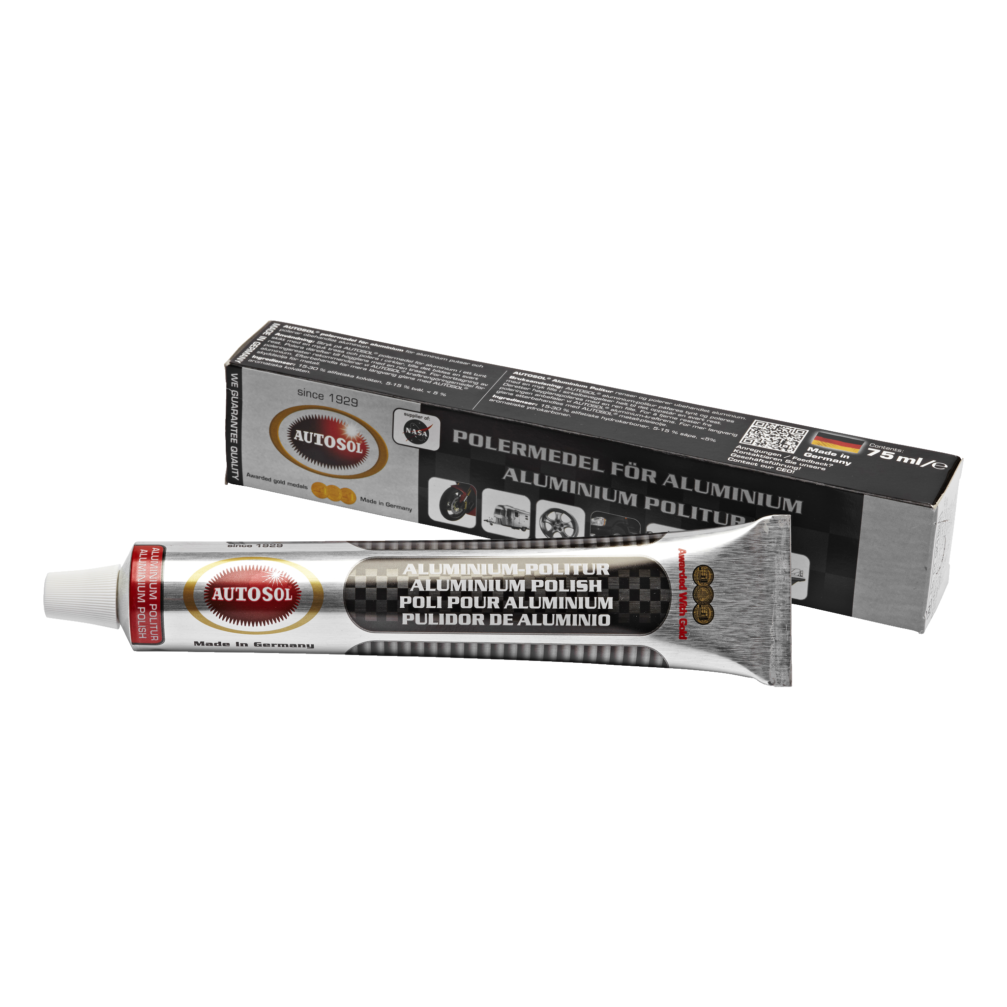 Aluminiumpolermedel 75 g