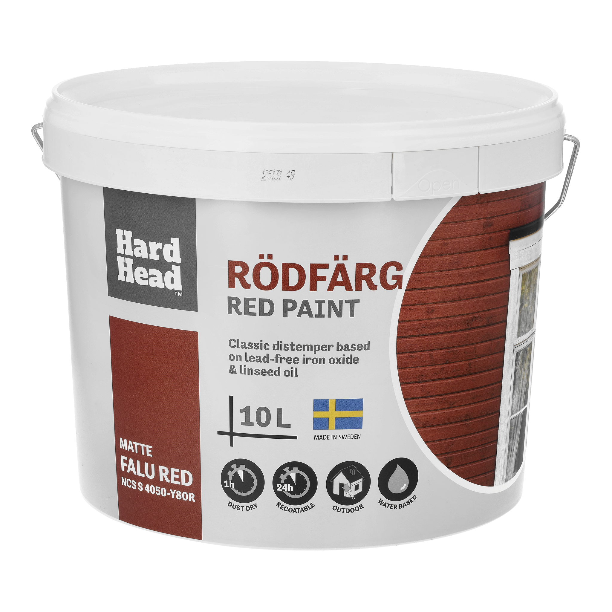 Rödfärg 10 l