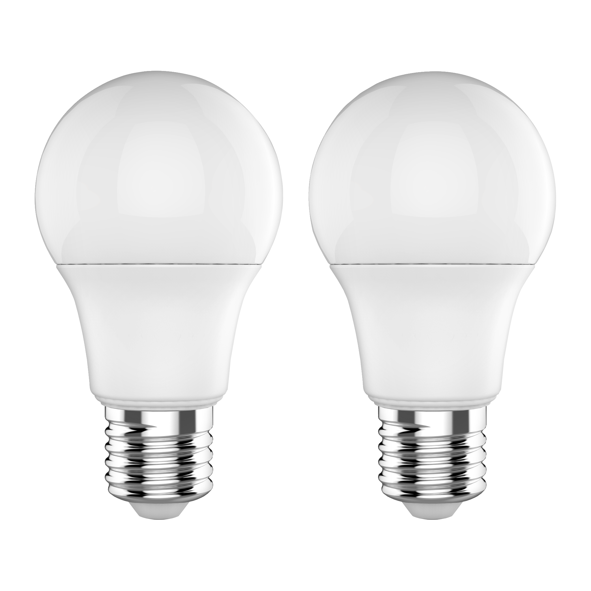 Normallampa LED 2-pk E27 7 W 806 lm