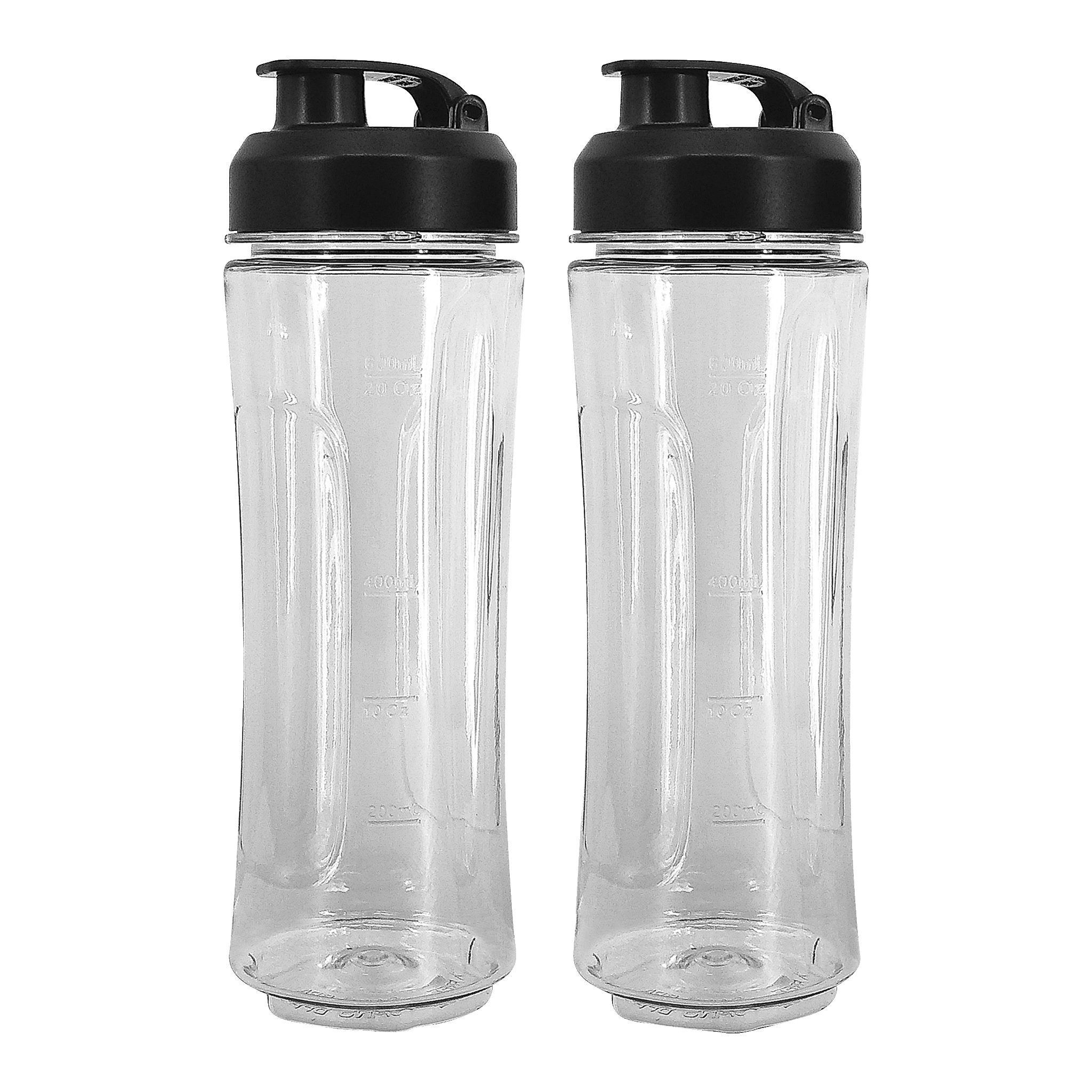 Shakerflaskor 2-pk