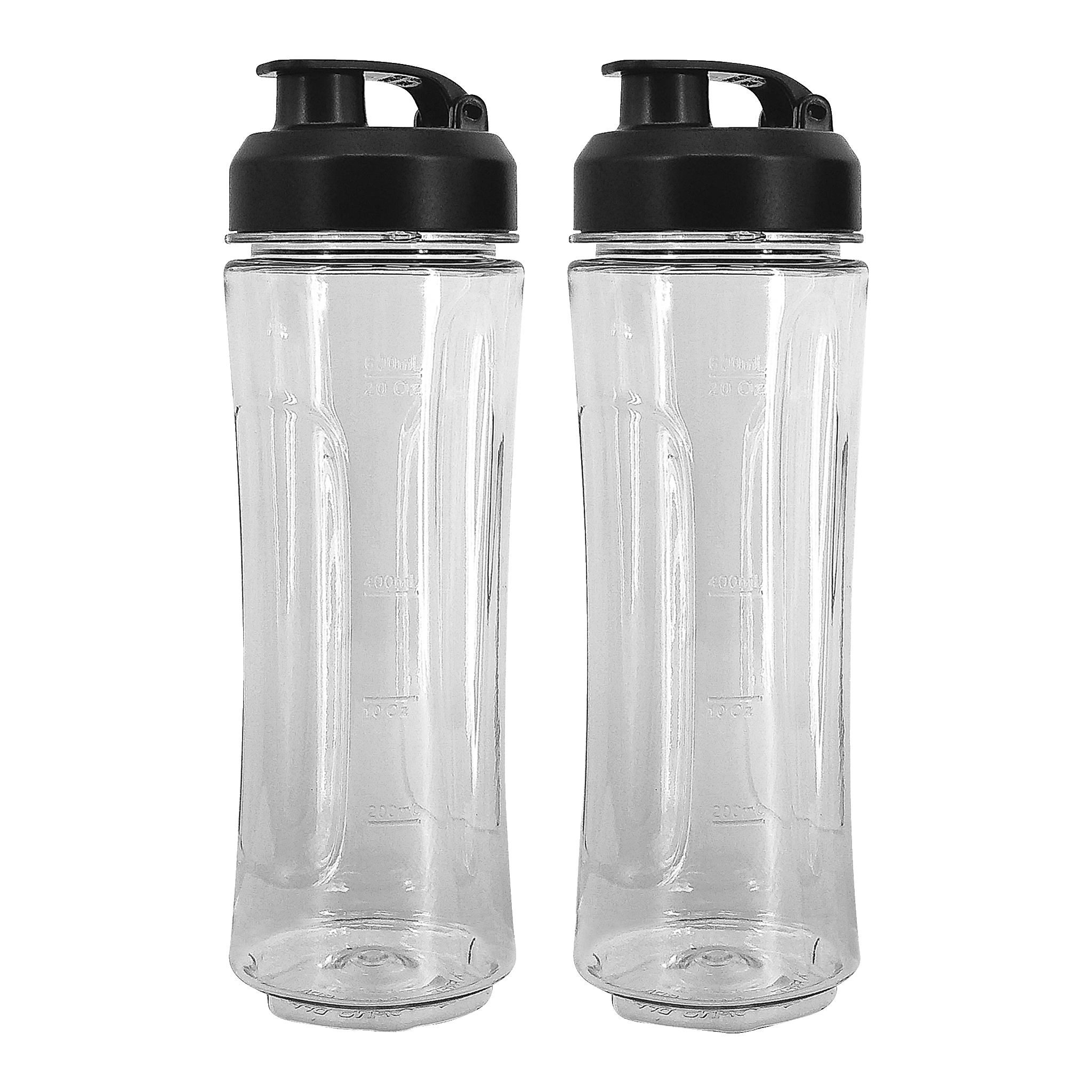 Shakerflaskor 2-pk