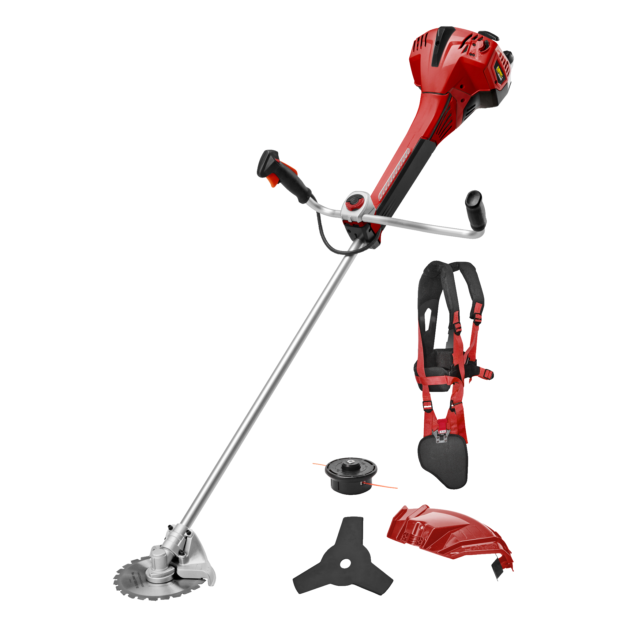 Bensindriven röjsåg 1,3 kW 45 cm