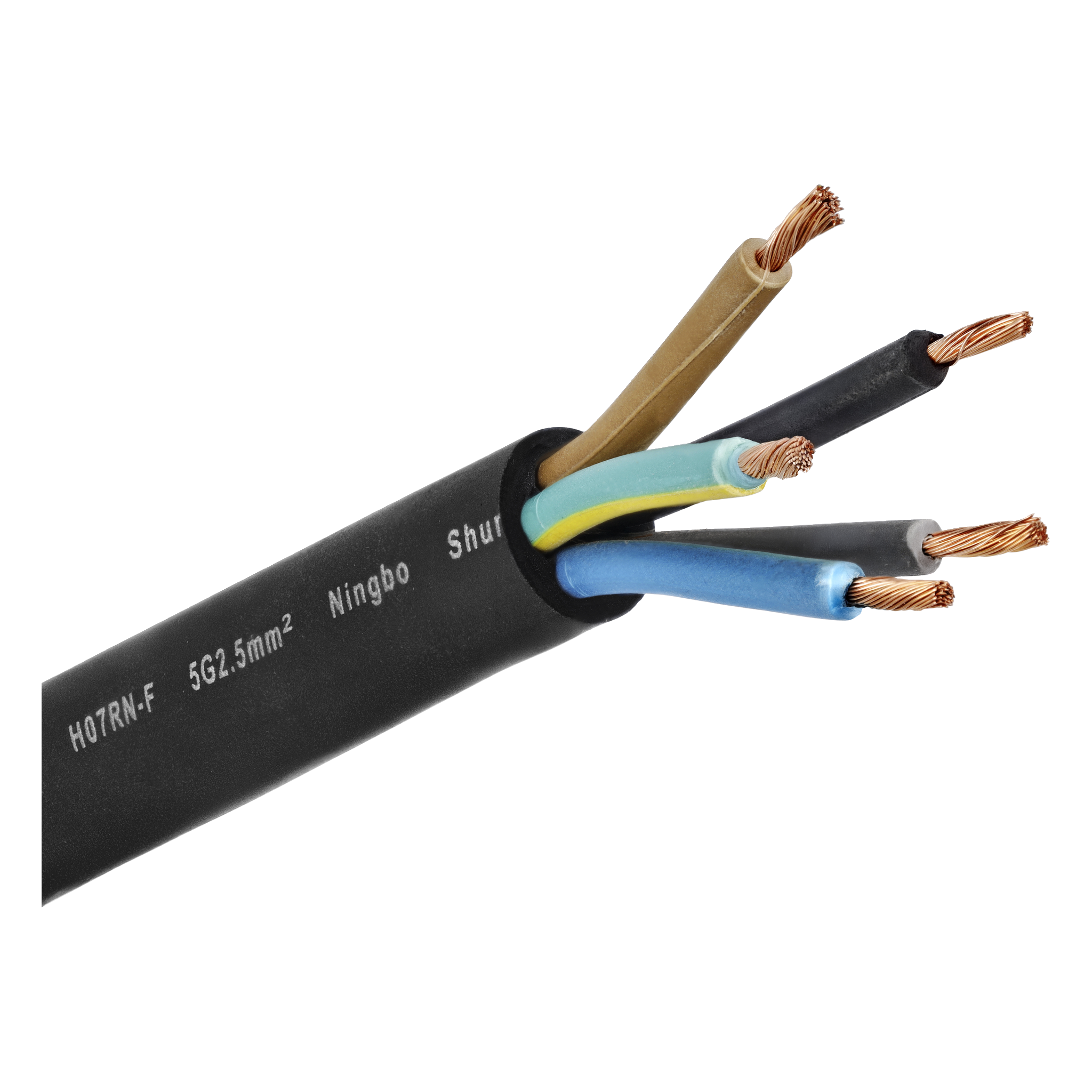 RDOE-kabel H07RN-F 5G2,5 mm² 25 m