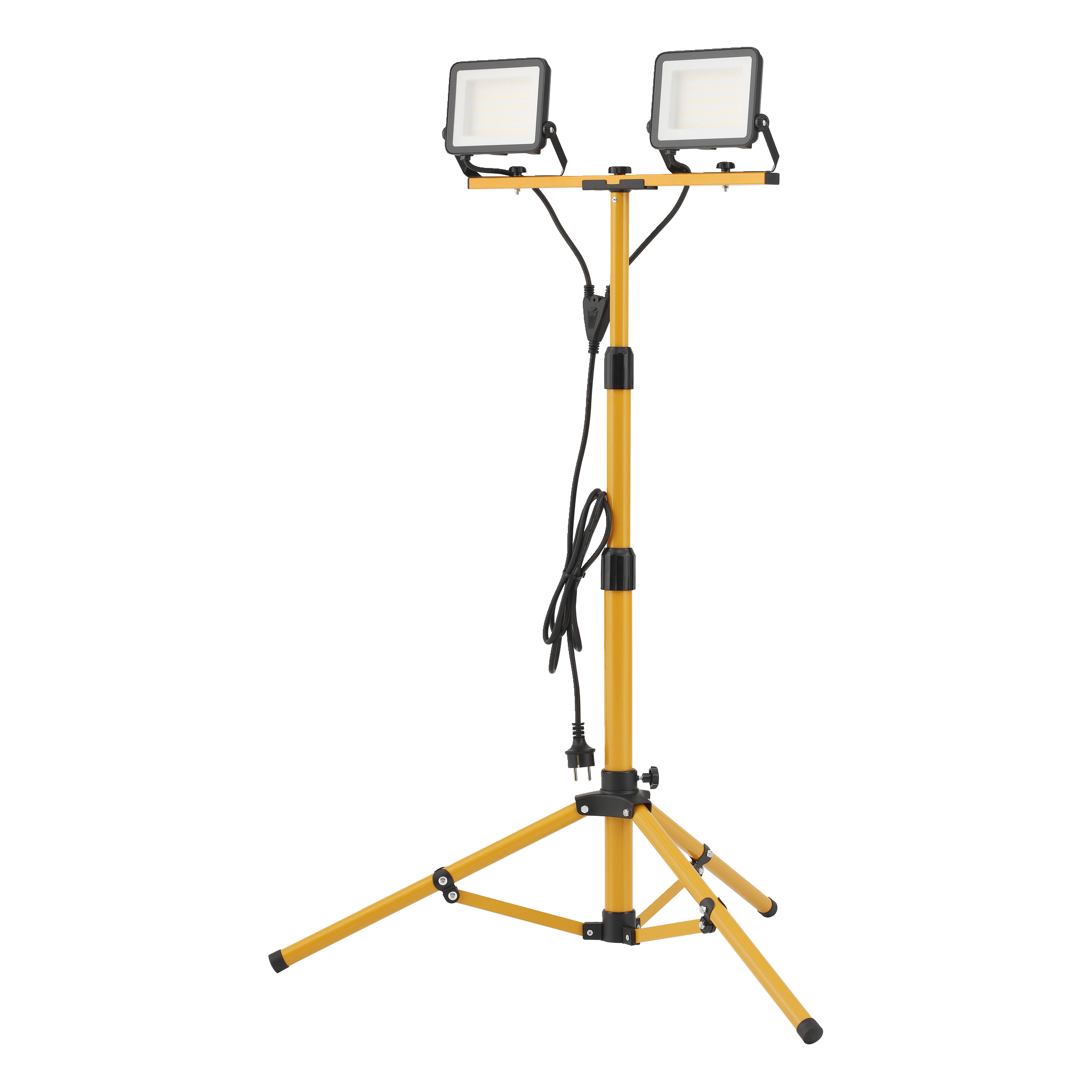 Arbeidslampe med stativ LED 2x4750 lm 2x50 W IP65