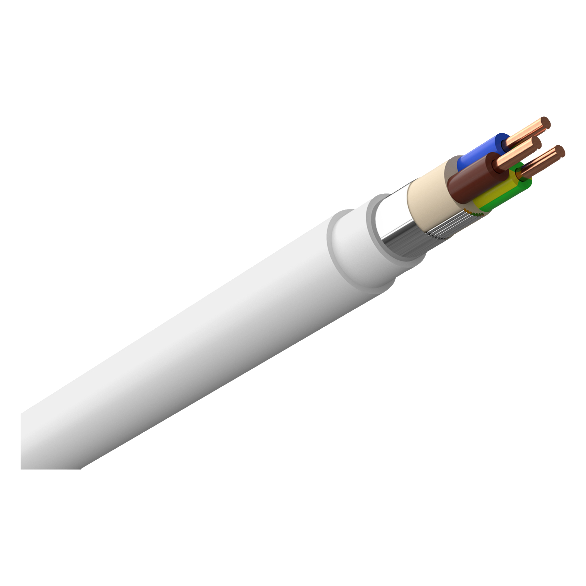 EKLK-kabel 3G2,5 mm² 25 m