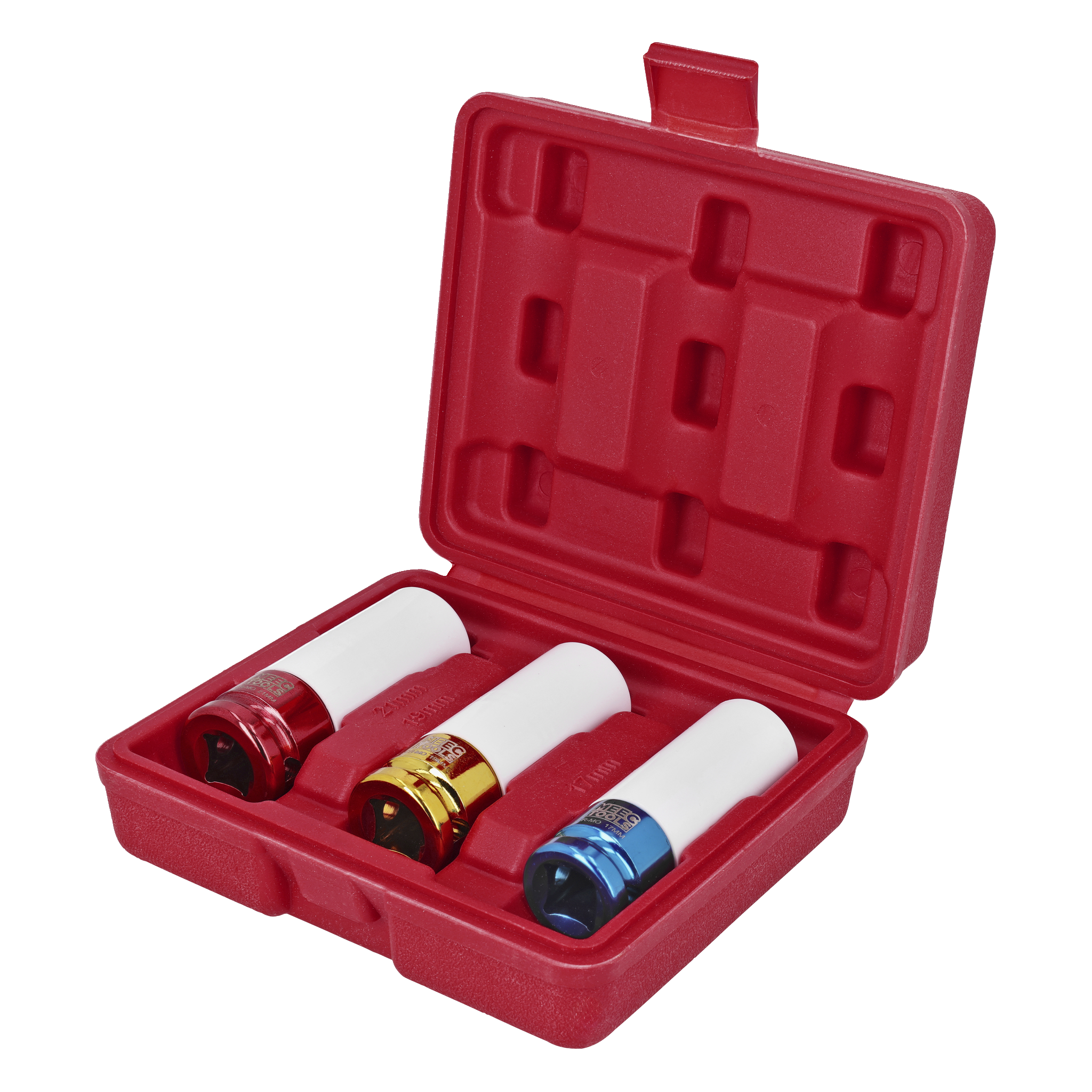 Krafthylssats 3-pk 1/2"