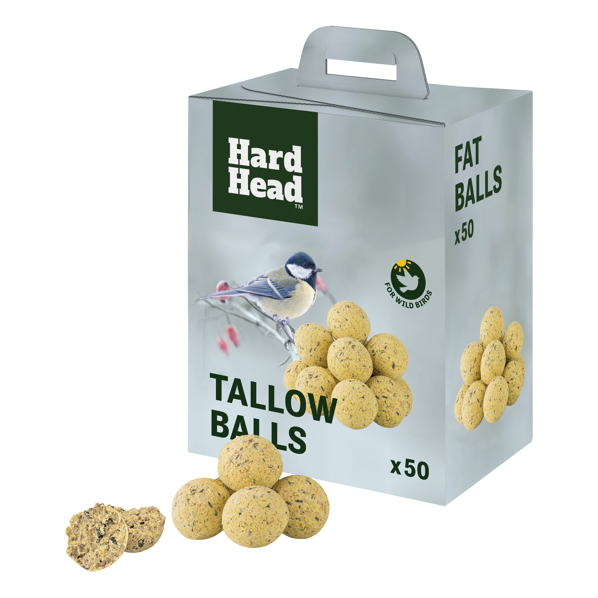 Talgbollar 50-pk 50x85 g