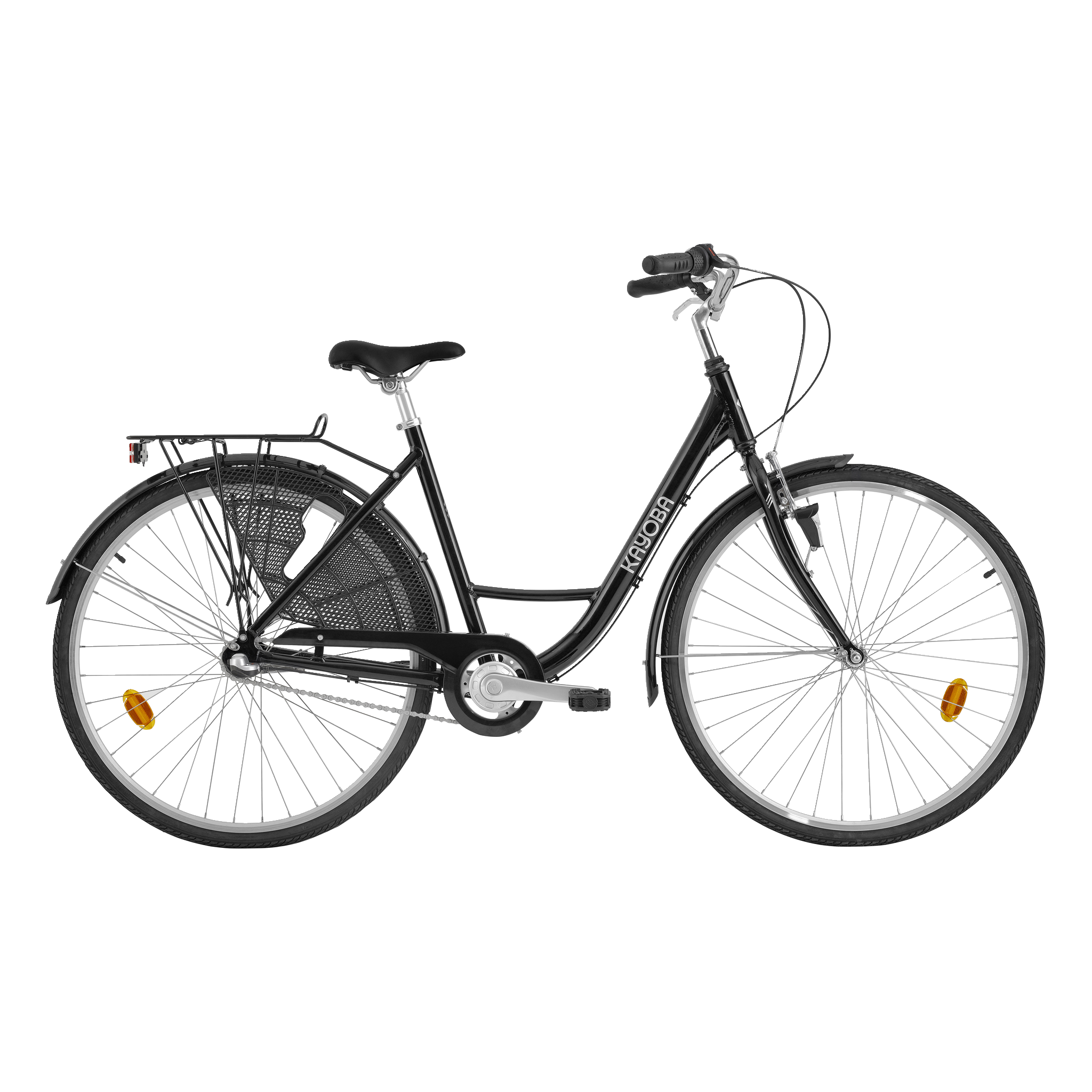 Bästsäljare!Damcykel 28" Kayoba, Elegance City BikeKayoba | Elegance City Bike (11)3 3 299.-3 växlar (Shimano Nexus 3)V-broms fram och fotbroms bakKomplett utrustad