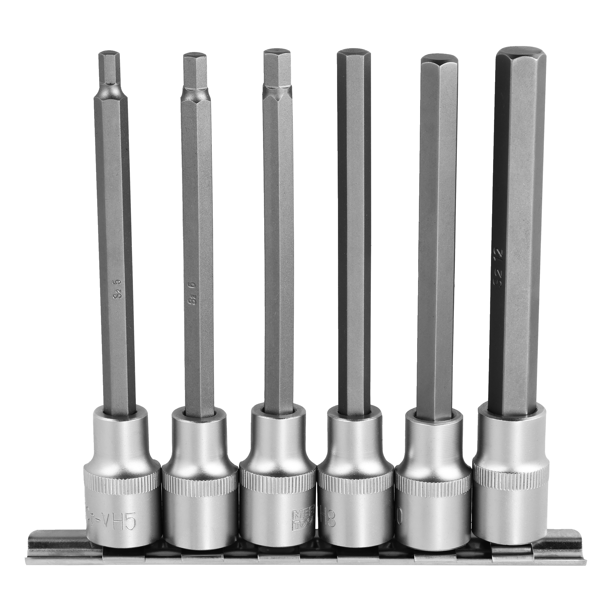 Bitshylsor 6 delar 1/2" 140 mm