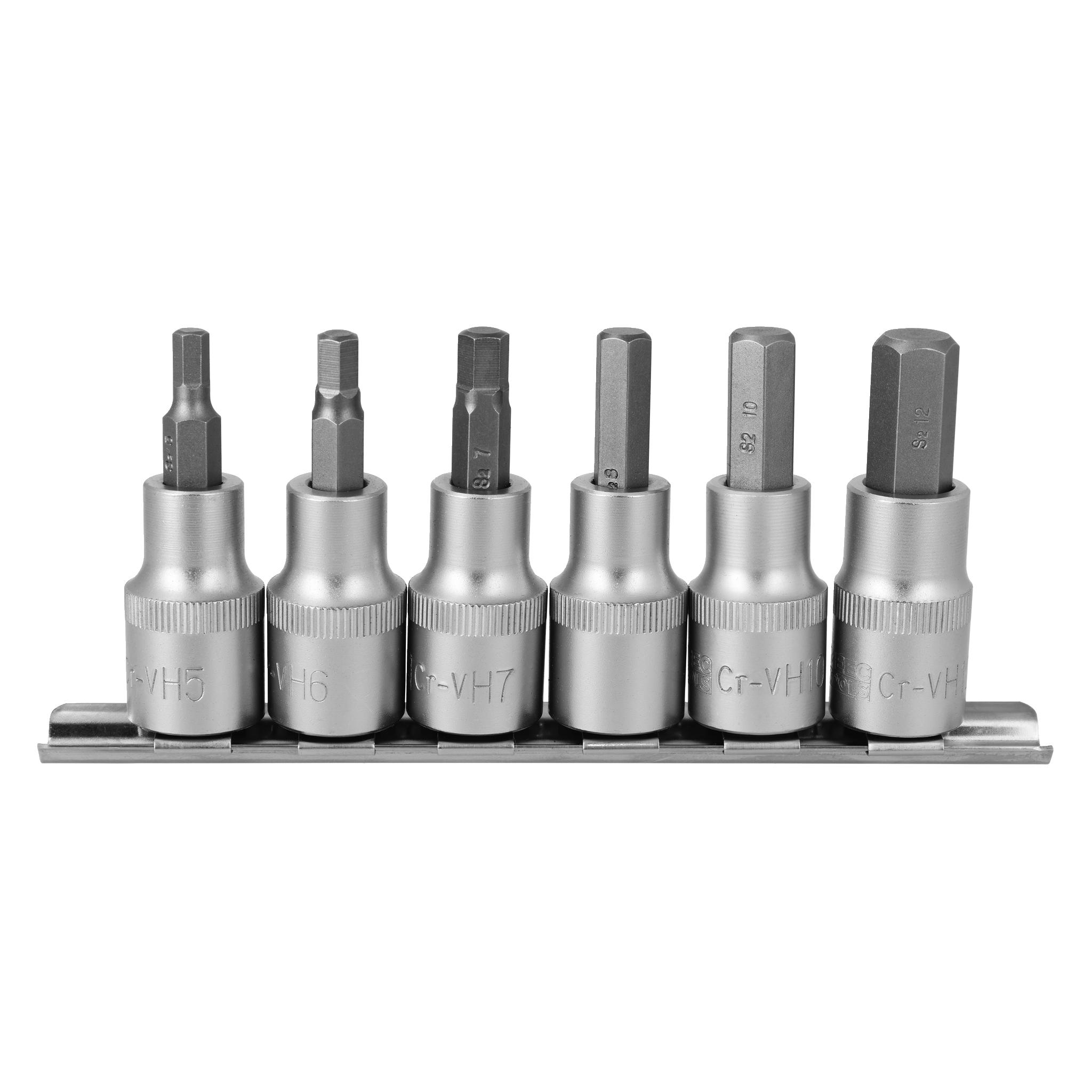 Bitshylsor 6 delar 1/2" 62 mm