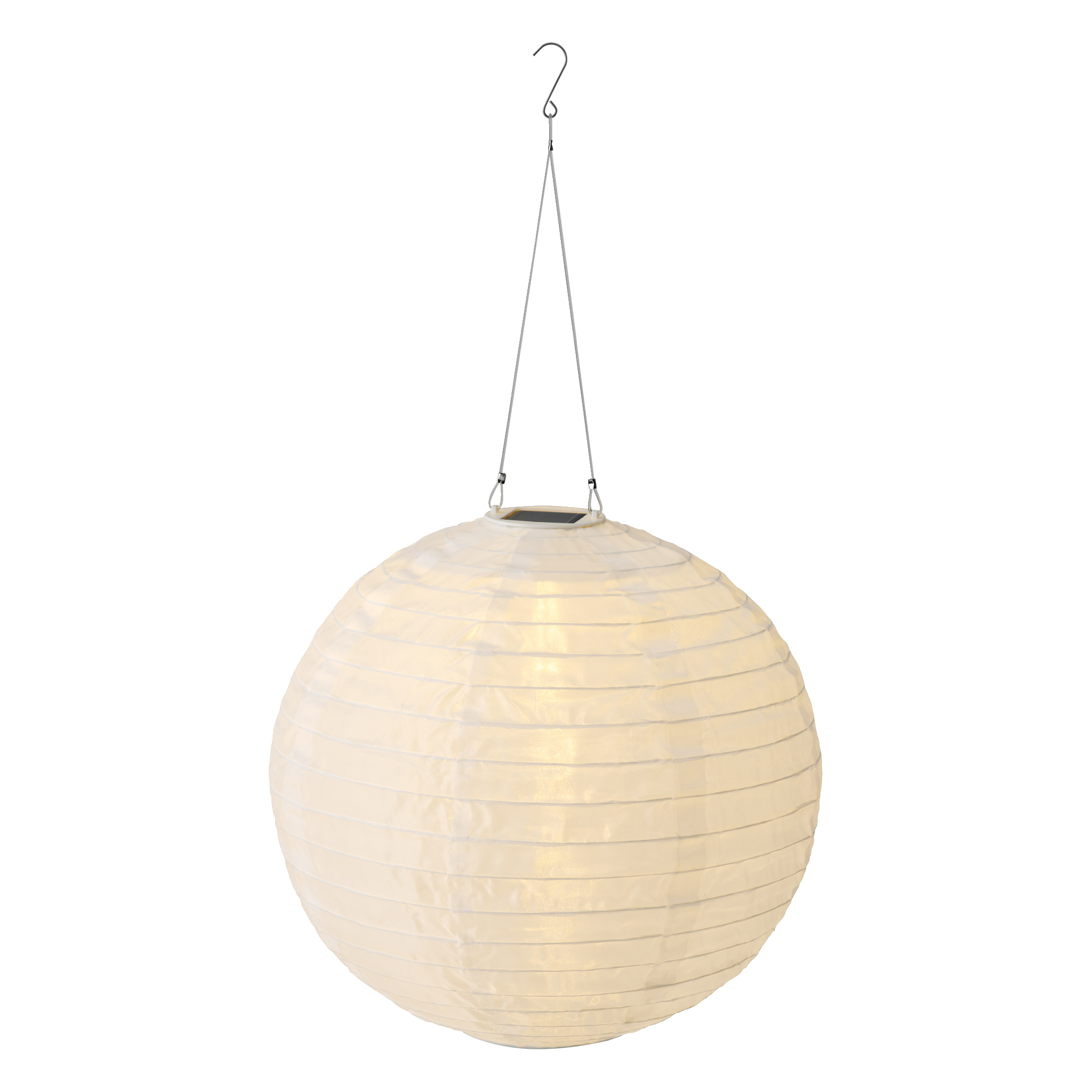 LED-solcellelykt Ø40 cm
