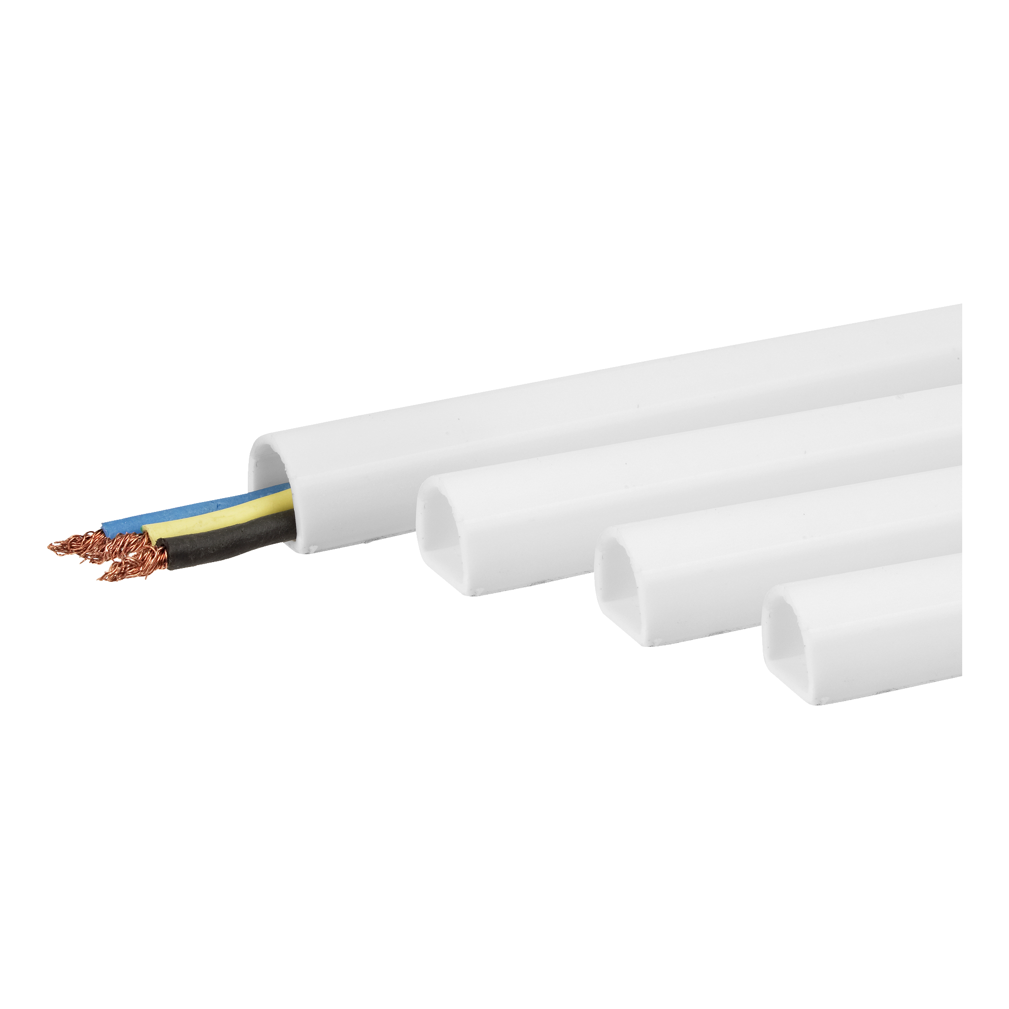 Kabelkanaler 4-pk 1 m x Ø5,5 mm
