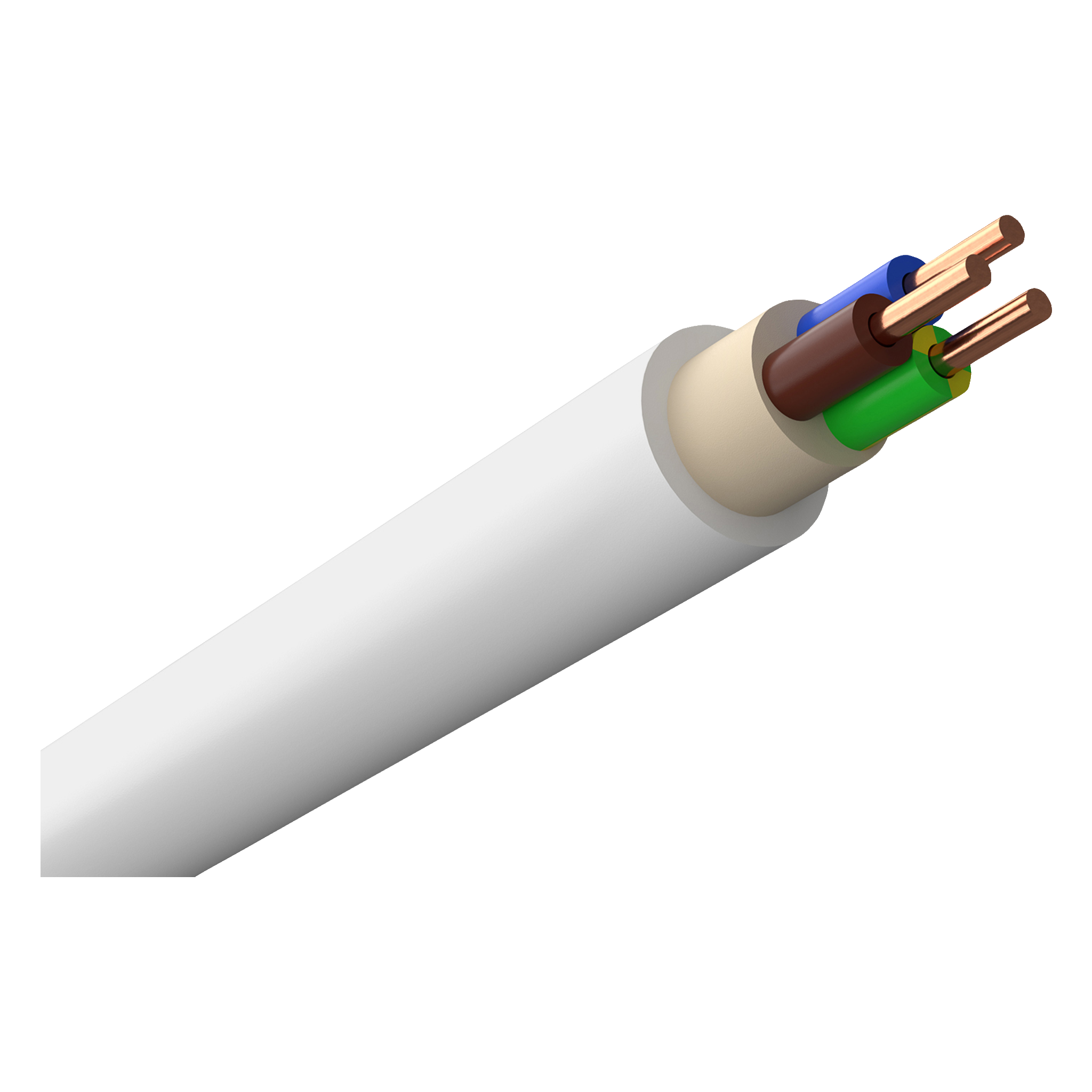 EKK-kabel 3G1,5 mm² 5 m