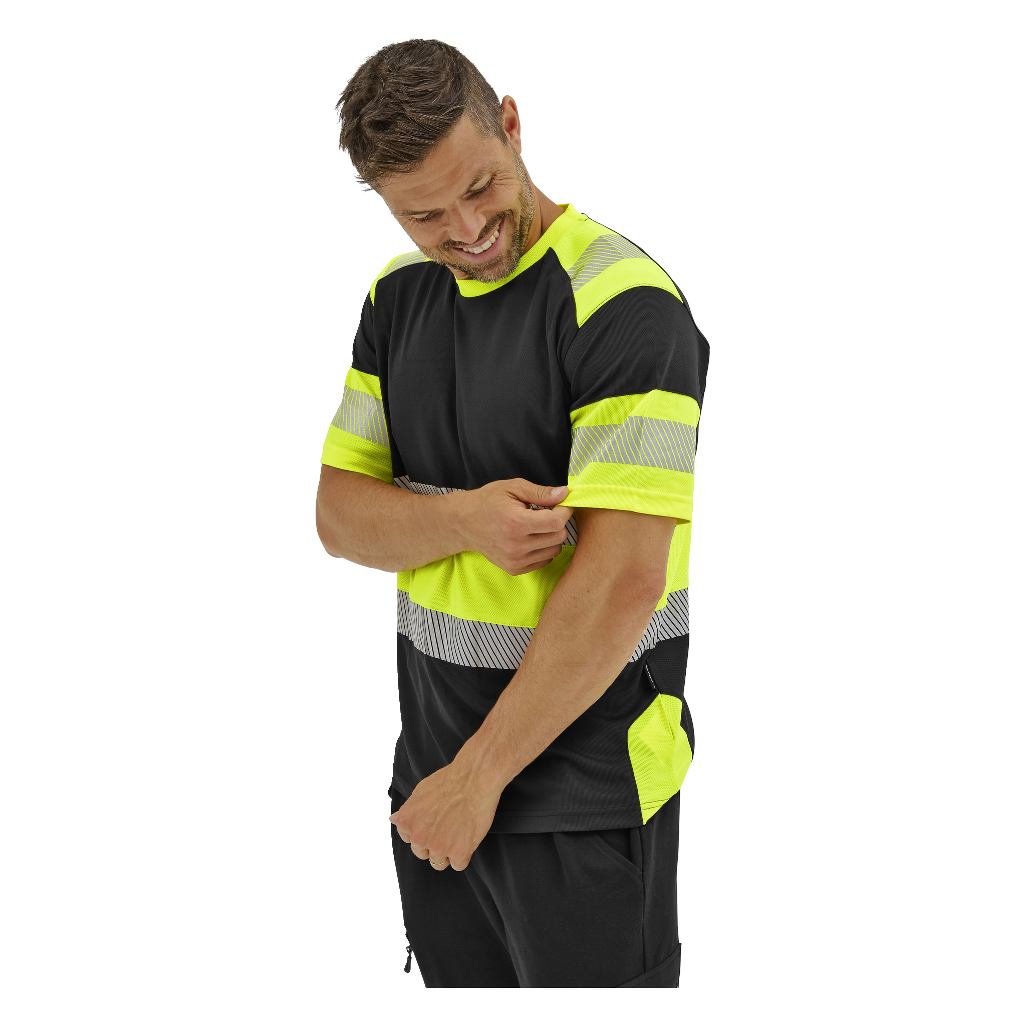 Kortermet varseltrøye XL