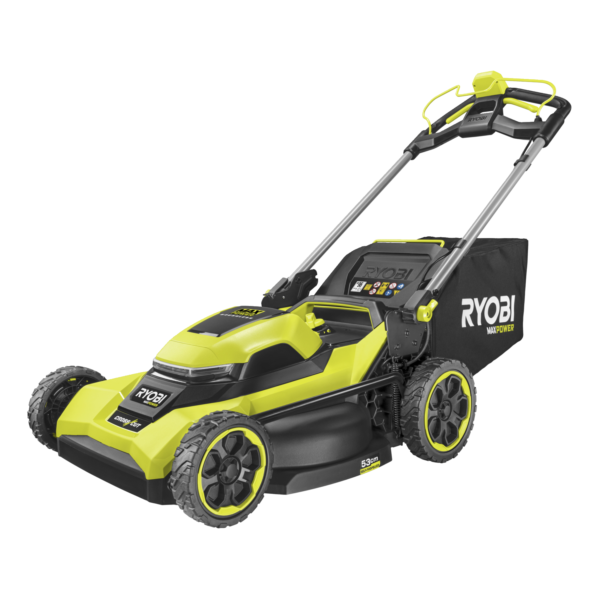 Batteridriven gräsklippare 36 V 6,0 Ah 53 cm