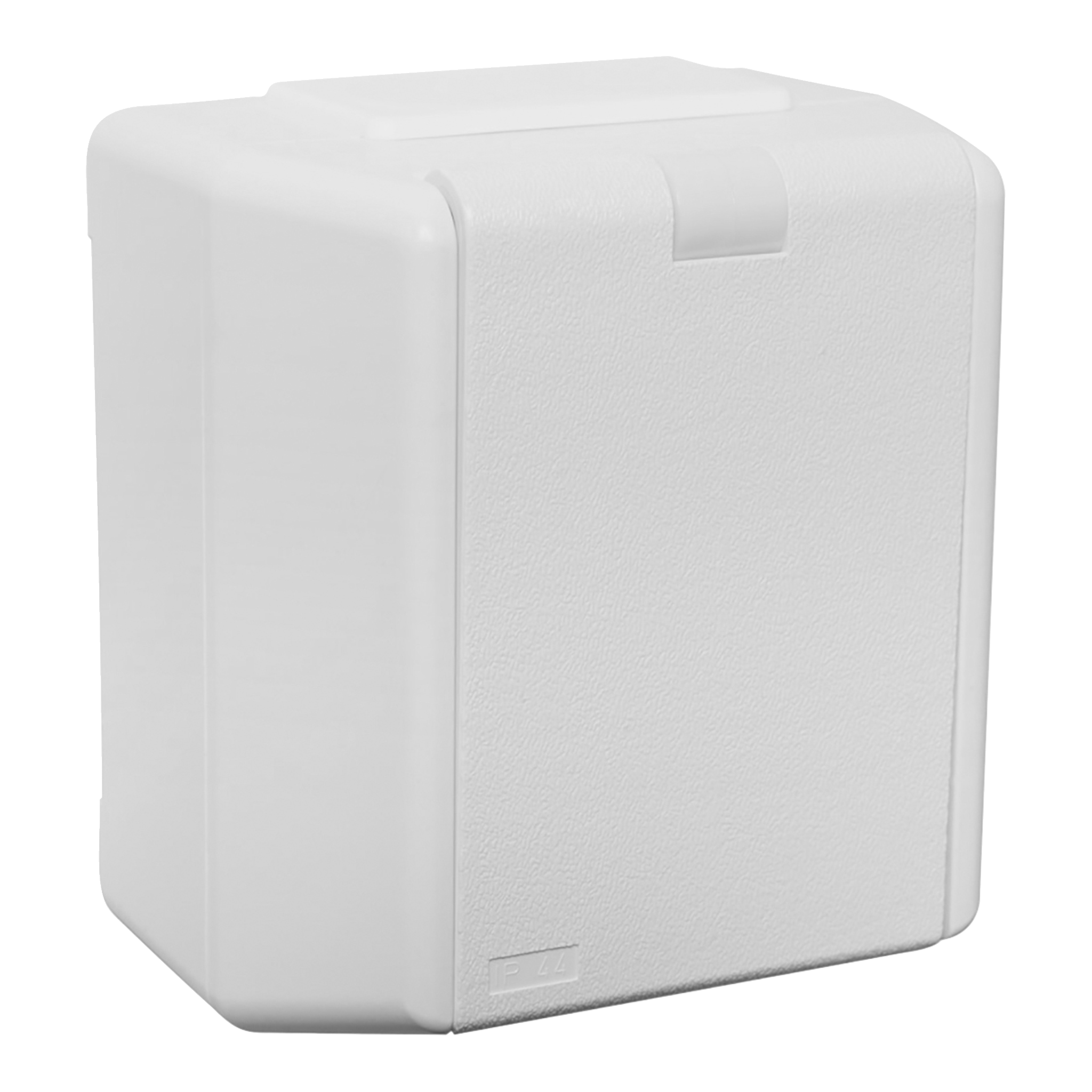 Vägguttag med lock IP44