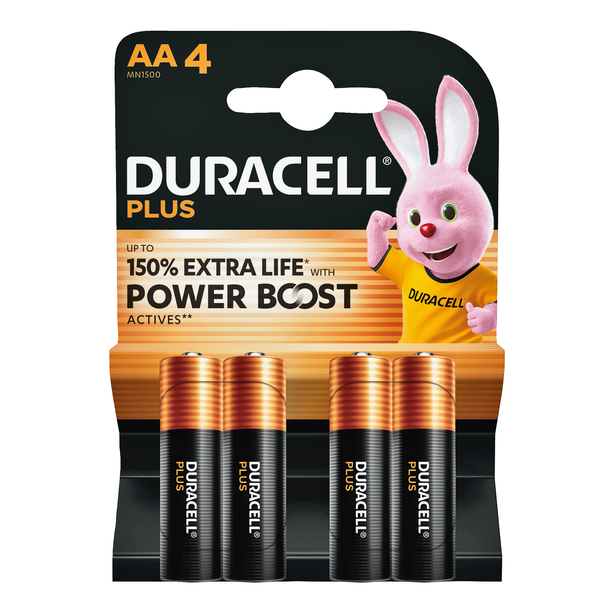 AA-batterier 4-pk