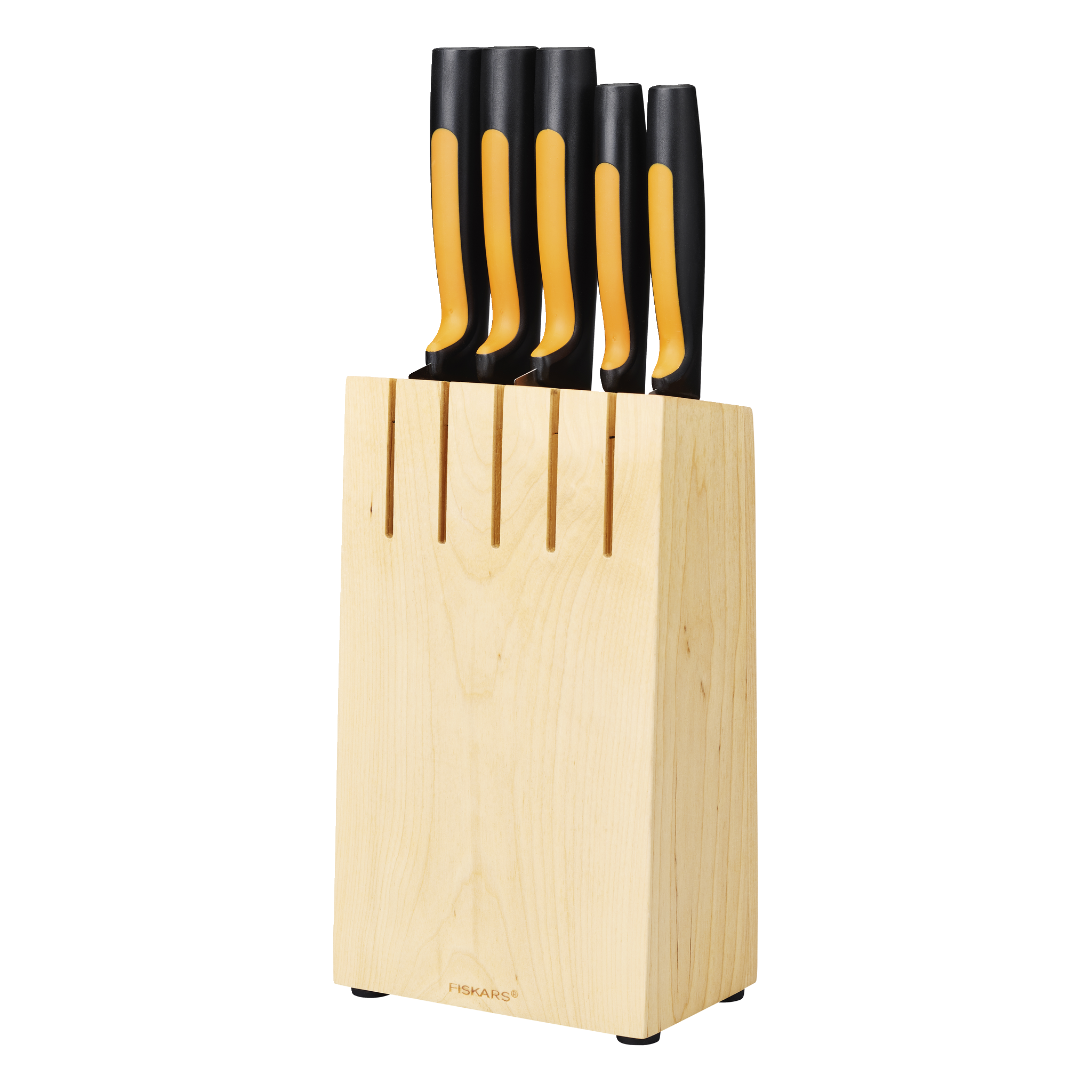 Knivar + knivblock 6 delar
