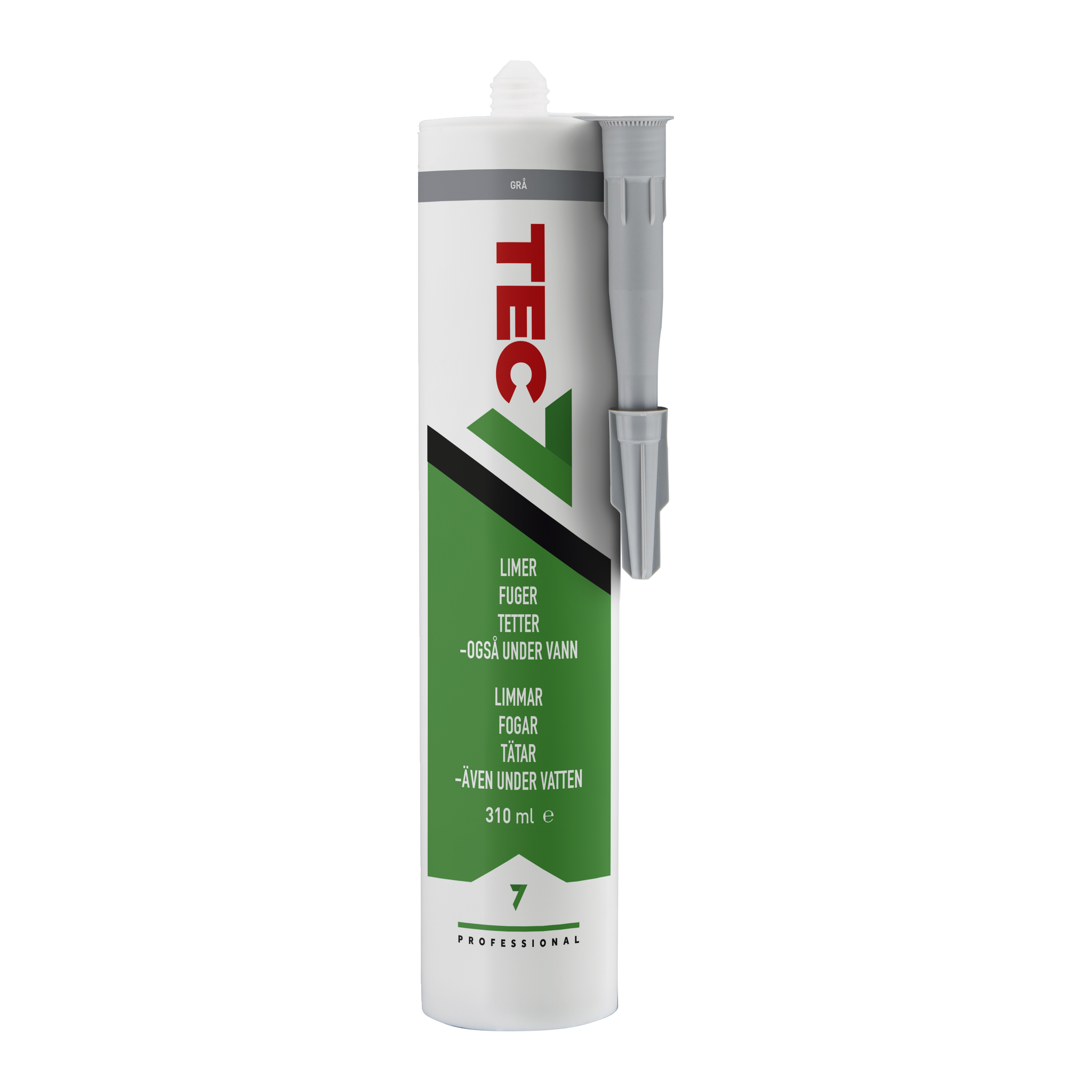 Fugemasse grå 310 ml