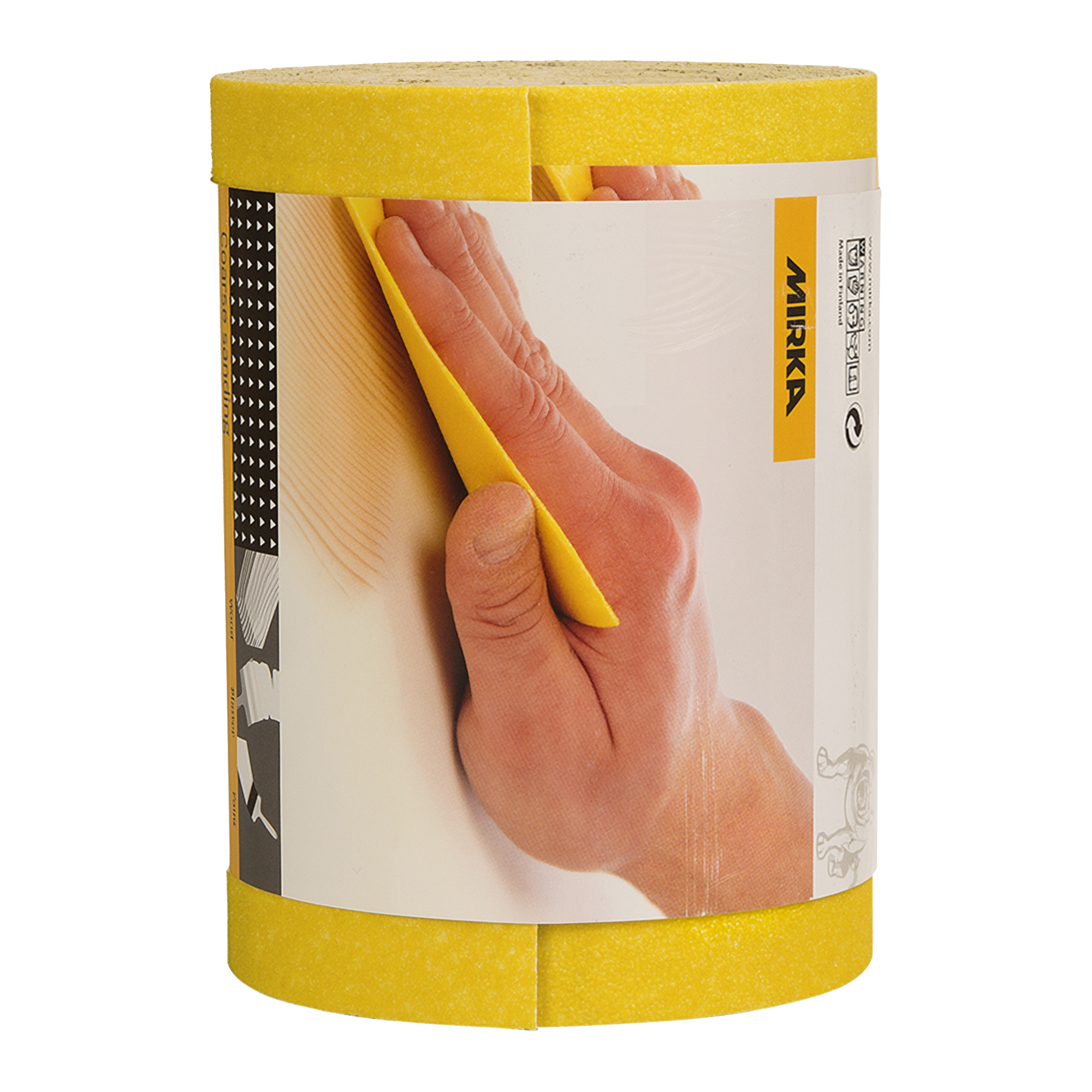 Handslippapper 115 mm x 5 m P60