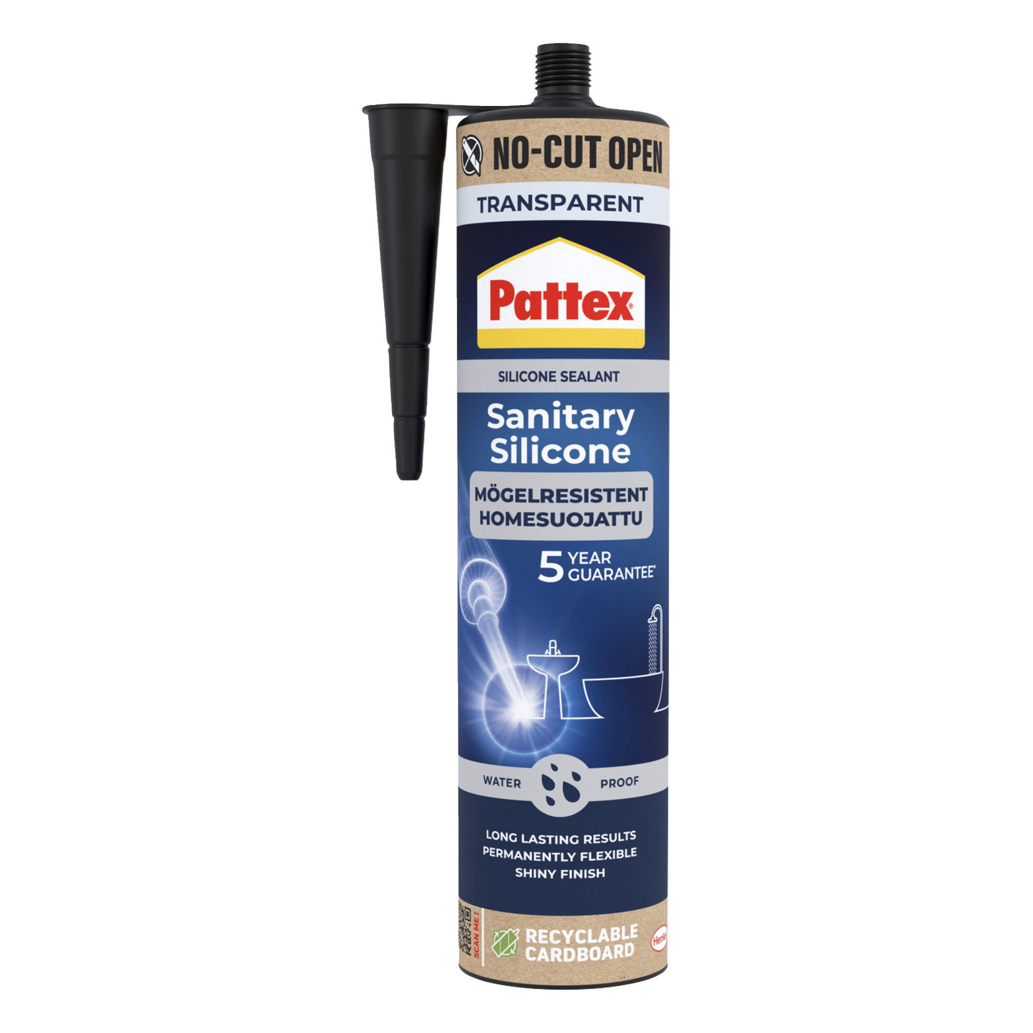 Sanitærsilikon 280 ml