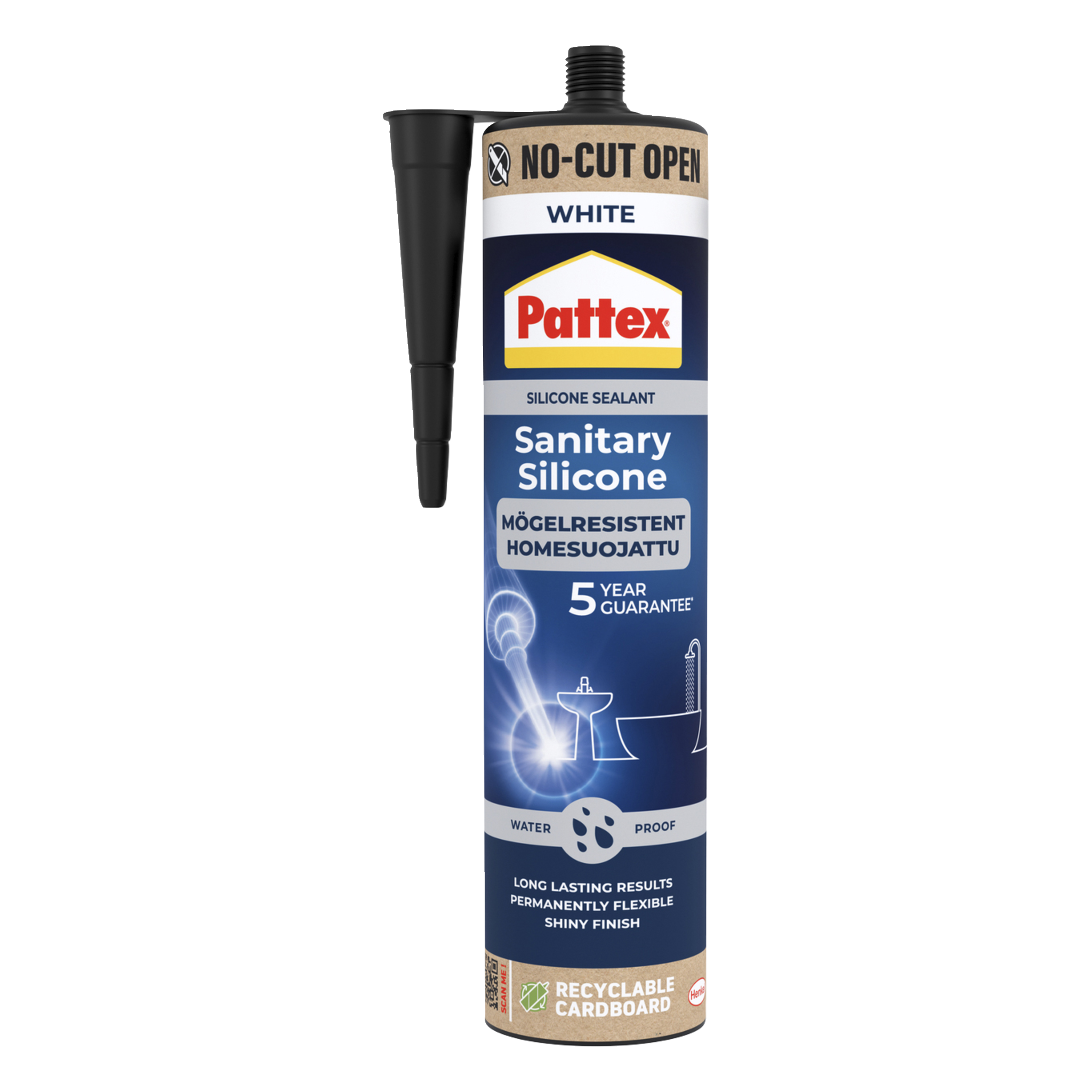 Sanitærsilikon 280 ml