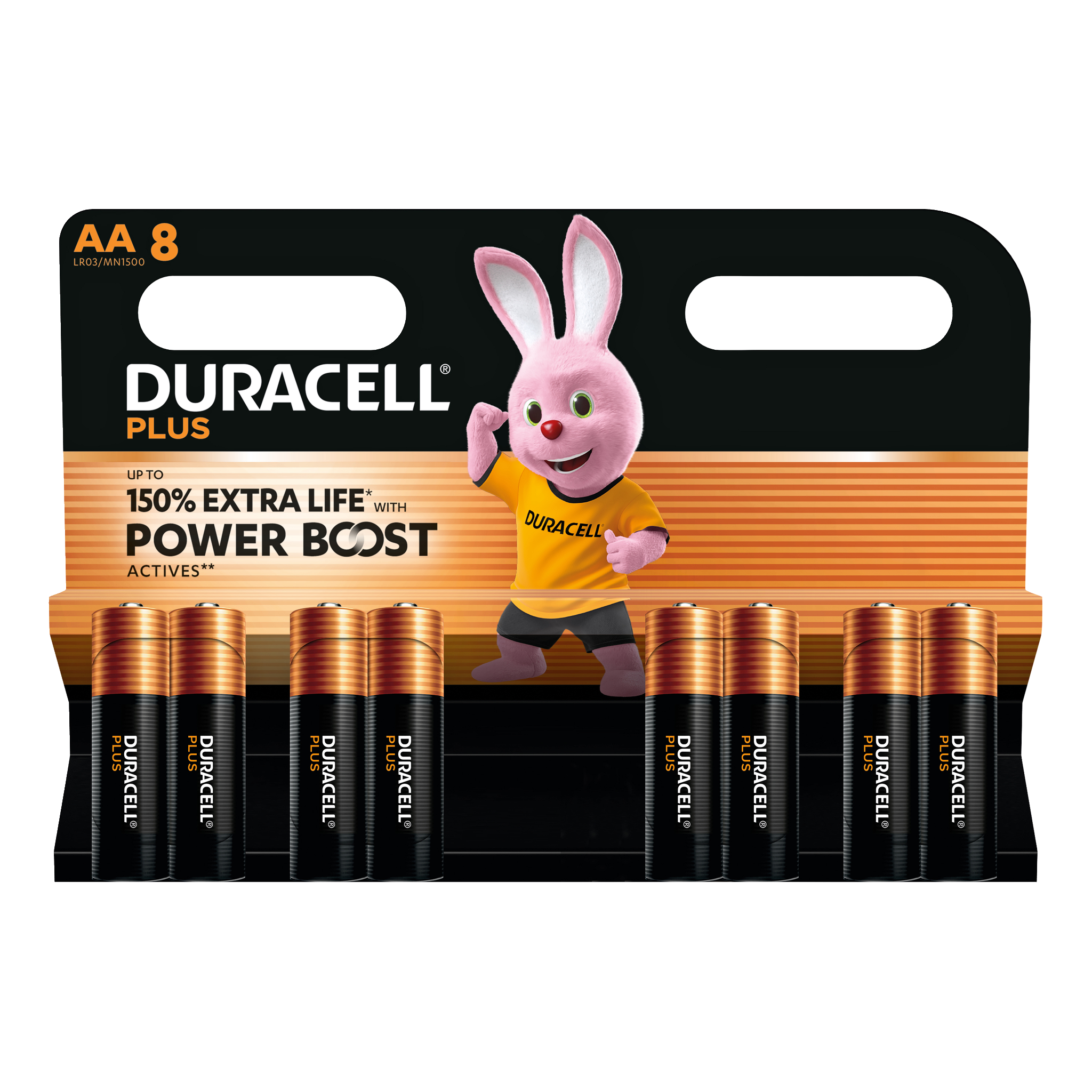 AA-batterier 8-pk