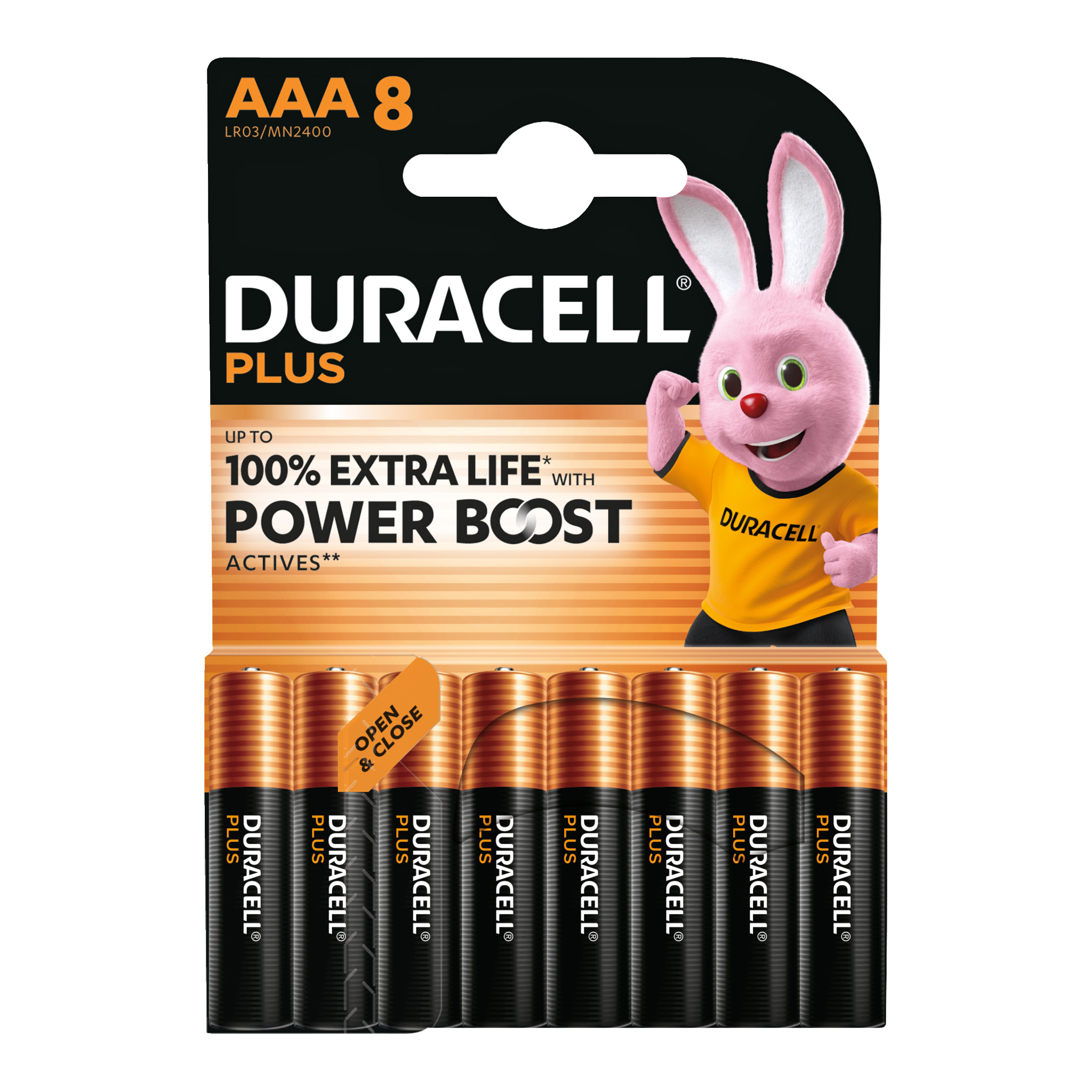 AAA-batterier 8-pk