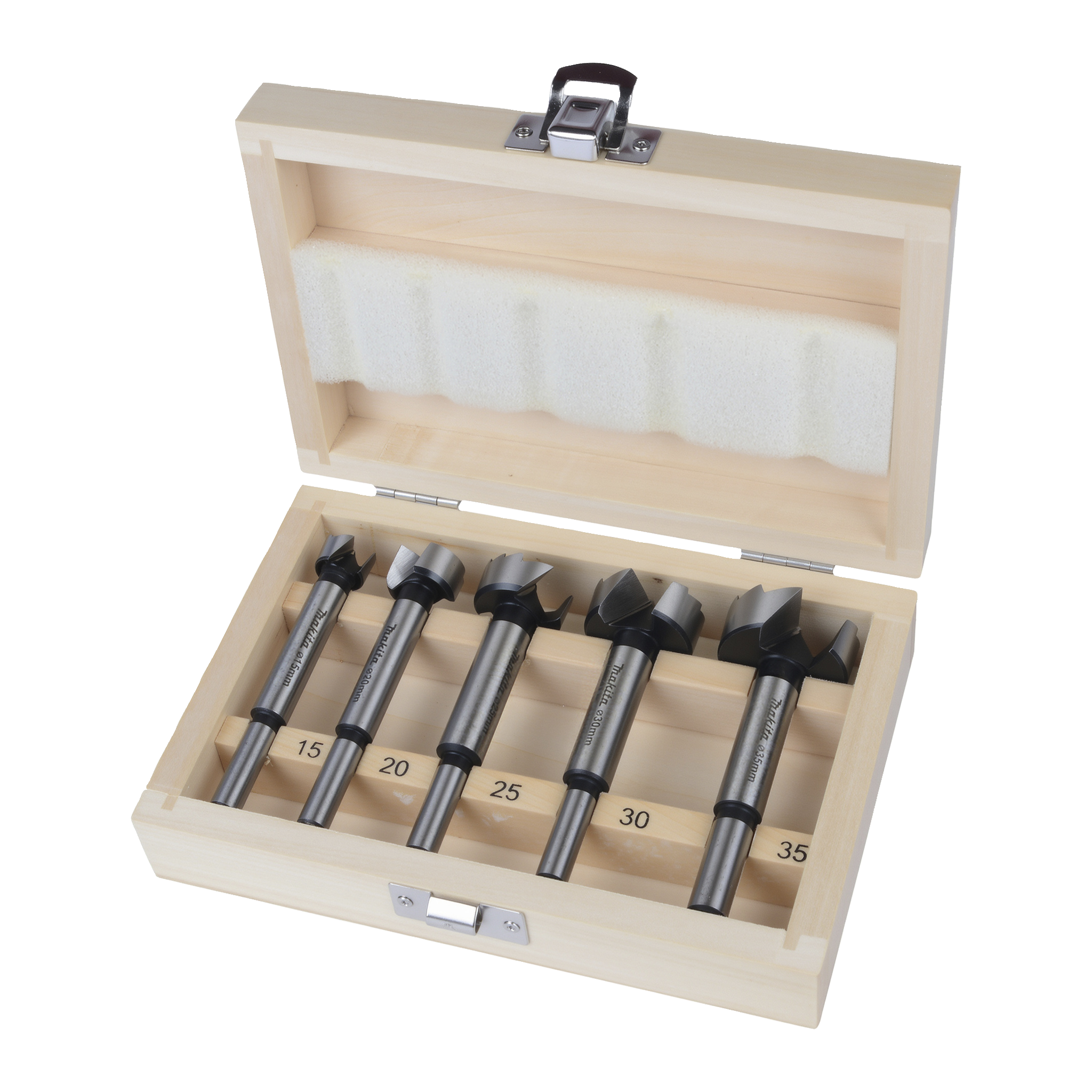 Cylinderborrsats 5 delar Ø15-35 cm