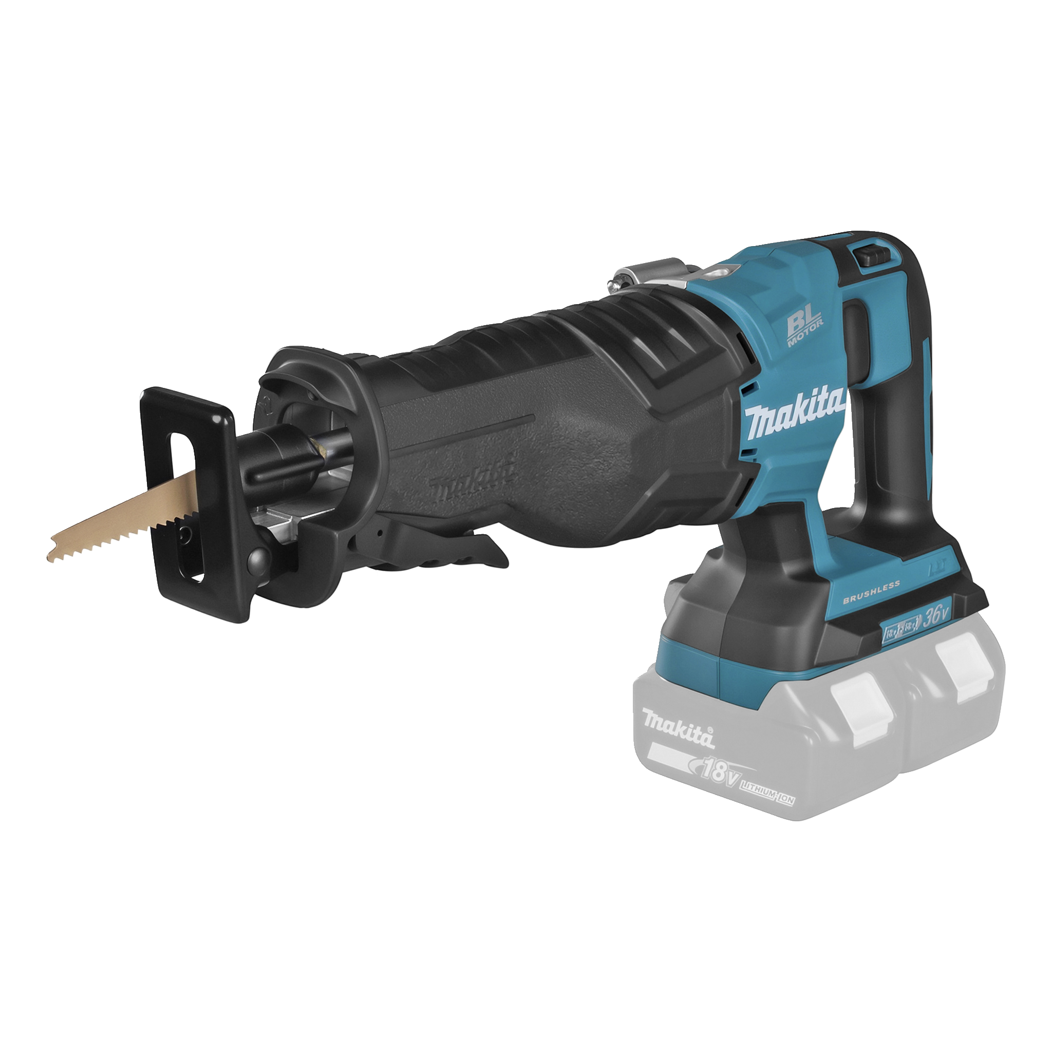 Batteridriven borstlös tigersåg 18+18 V