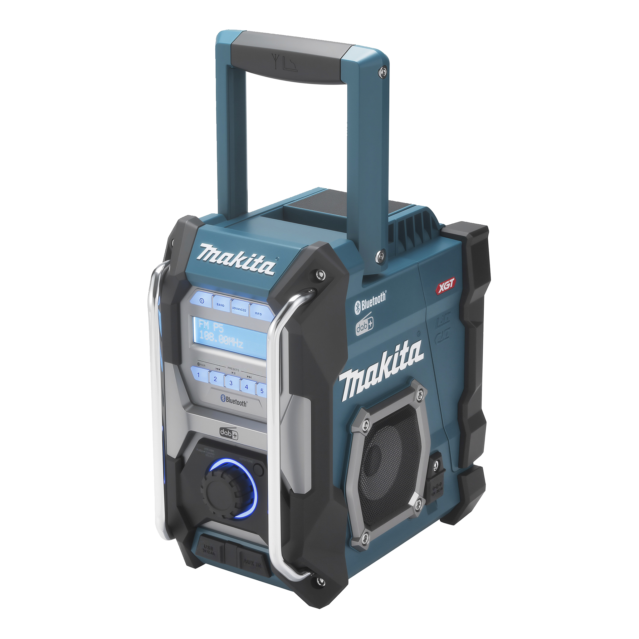 Bluetooth-högtalare med radio 4,9 W 12/18/40/230 V
