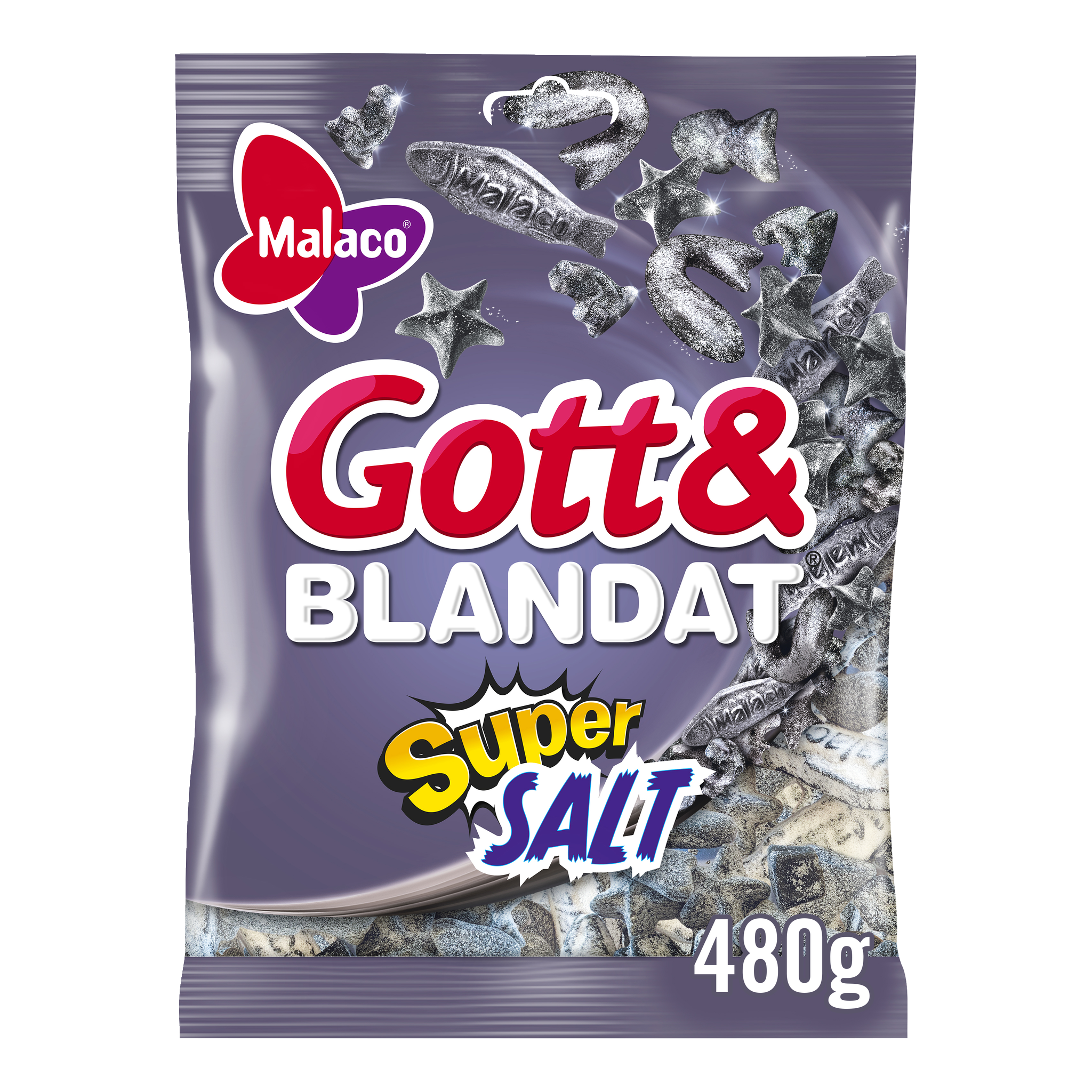 Godt & Blandet Supersalt 480 g