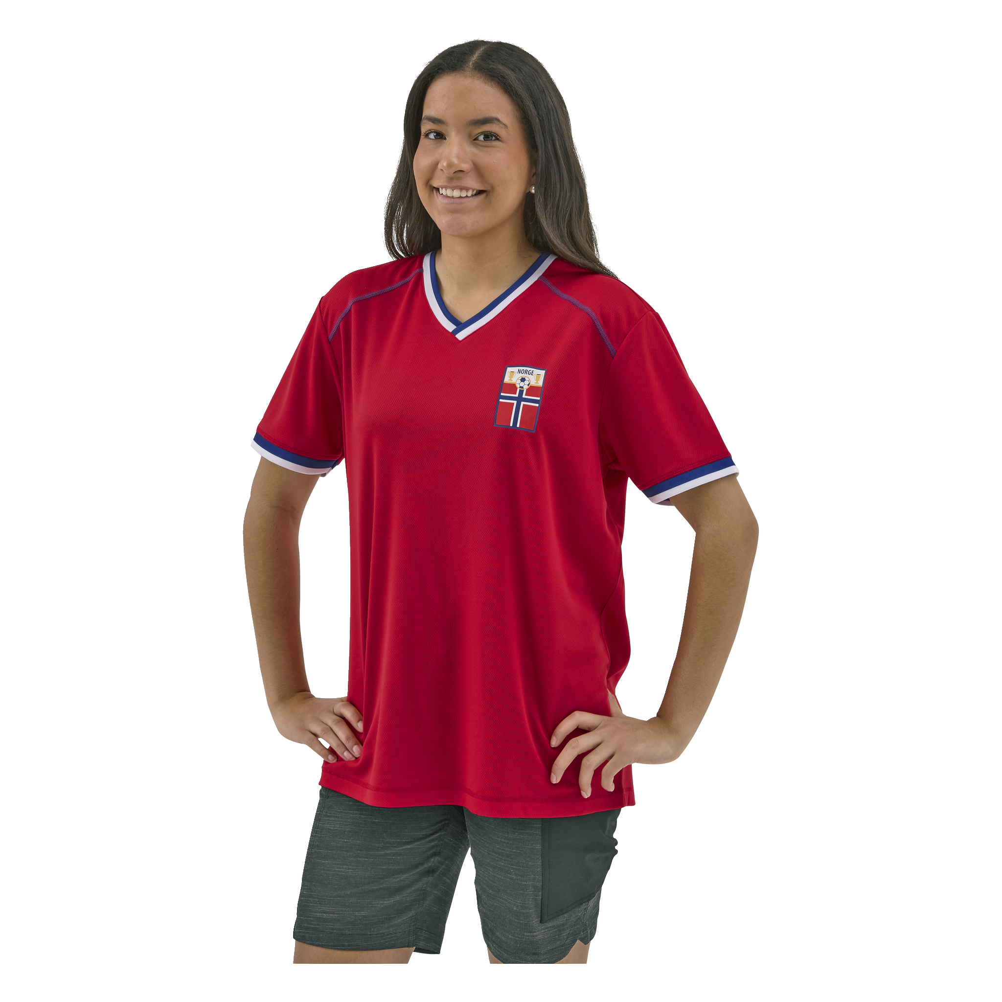 Supporter t-skjorte Norge XS
