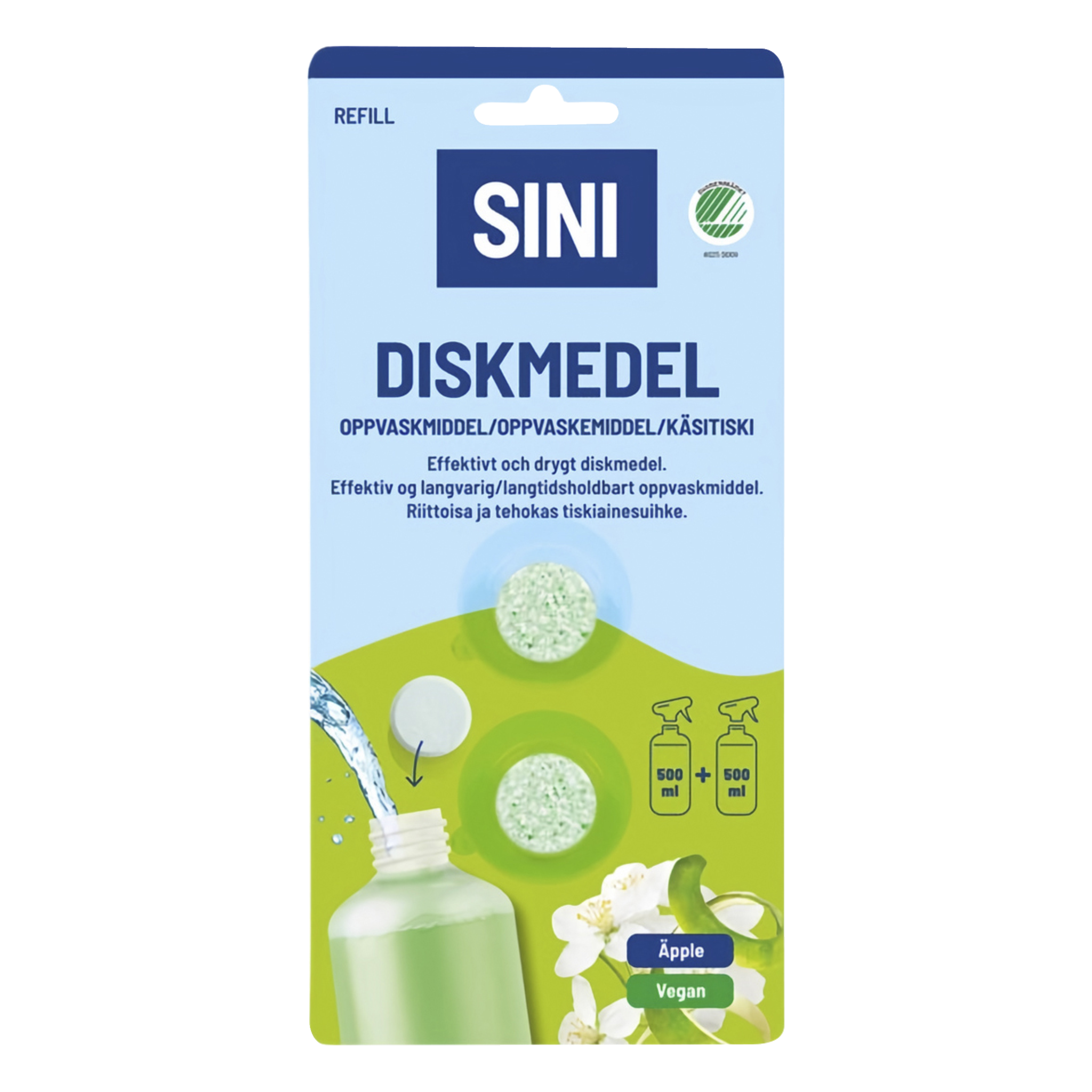 Handdiskmedel refill 2-pk