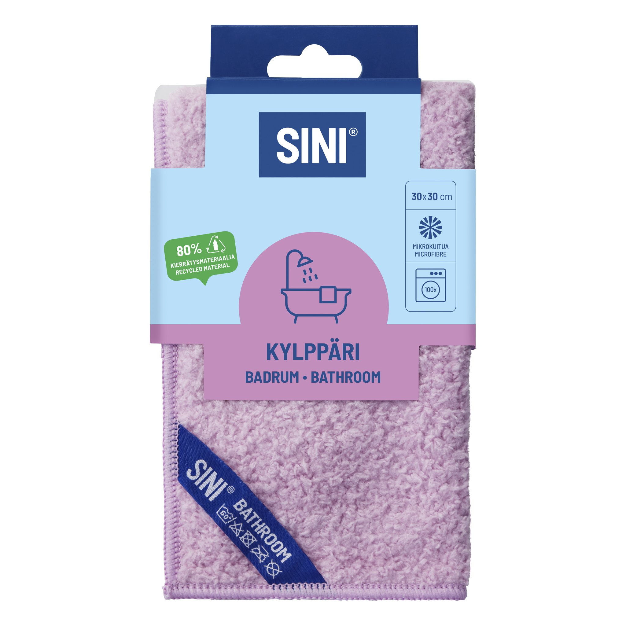 Mikrofiberduk för badrum