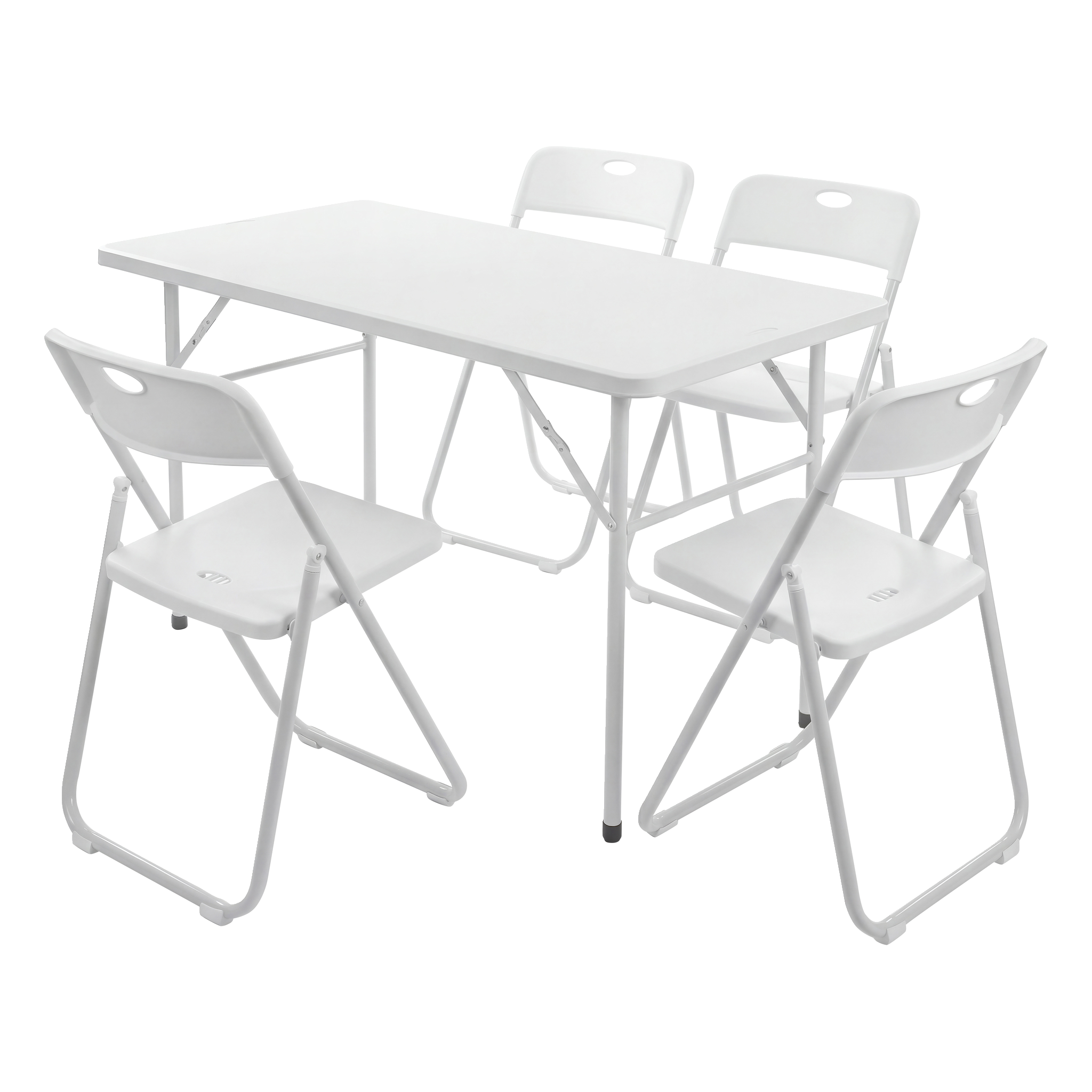 Hopfällbart set med bord och stolar