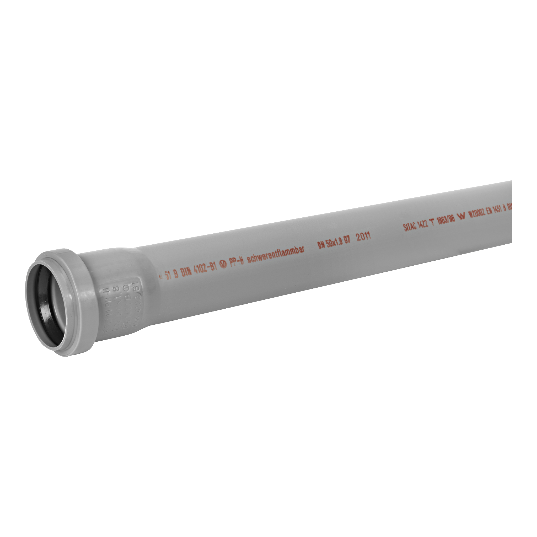 Rör 2 m 75 mm