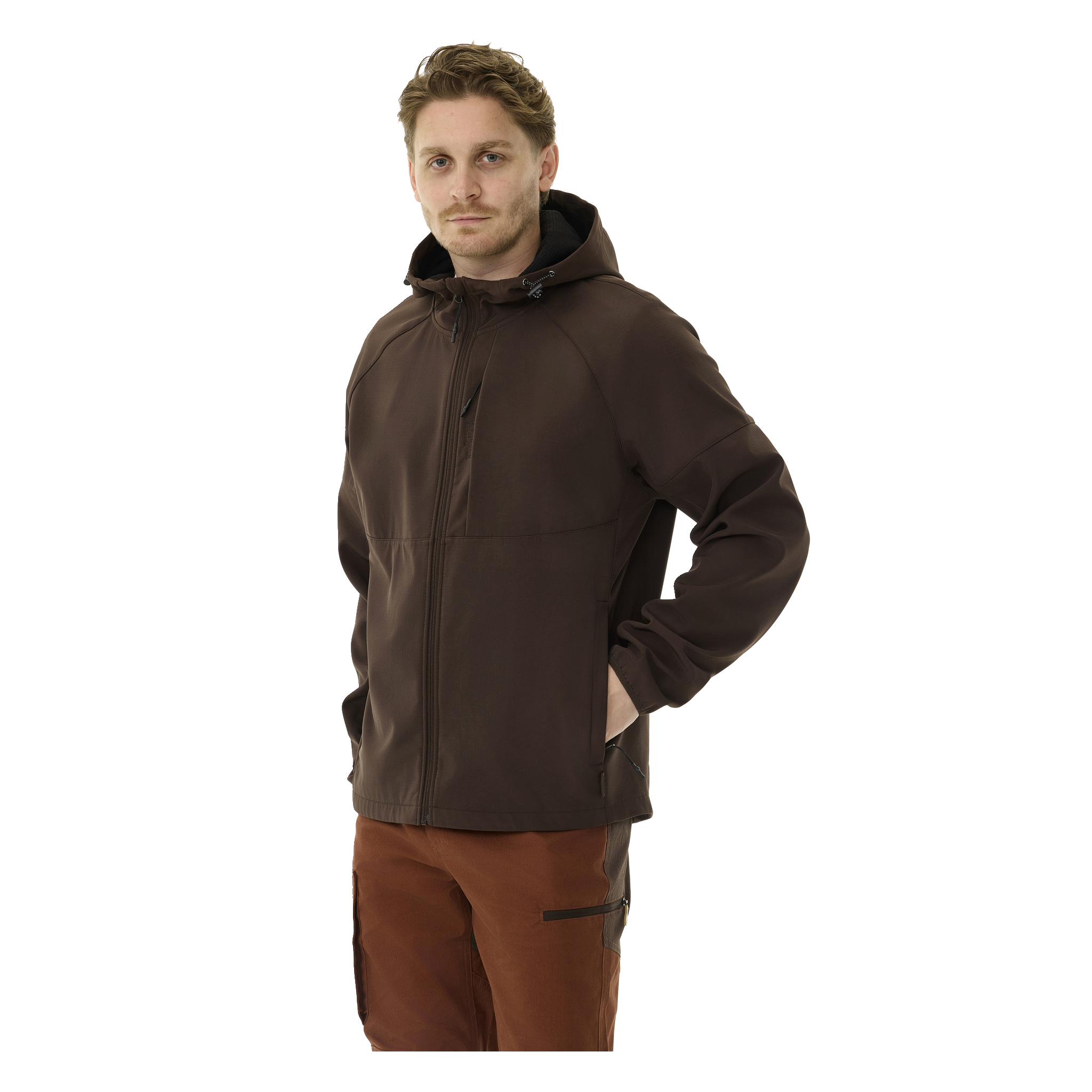 Softshelljacka fleecefodrad herr L