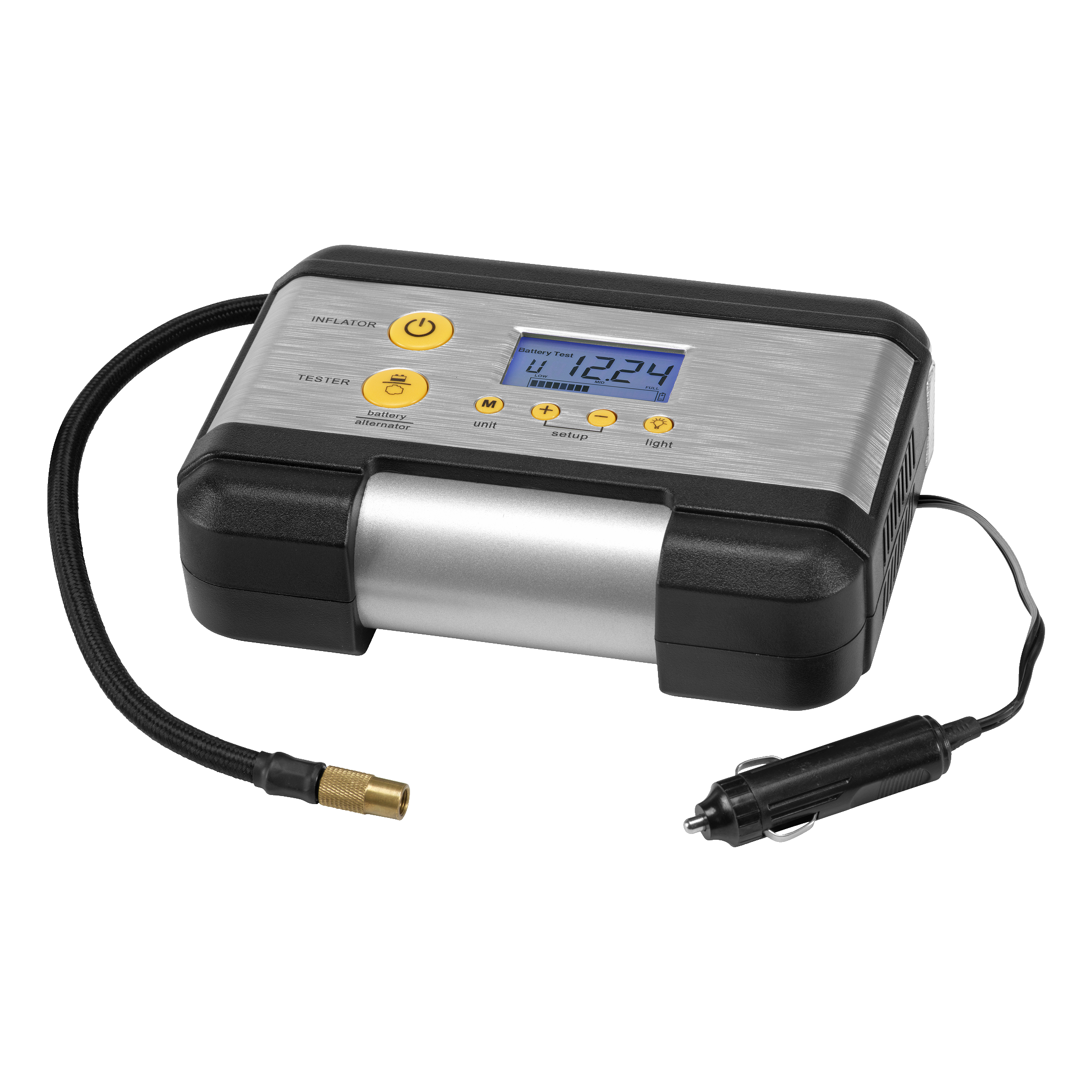 Kompressor 4-i-1 12 V 140 W