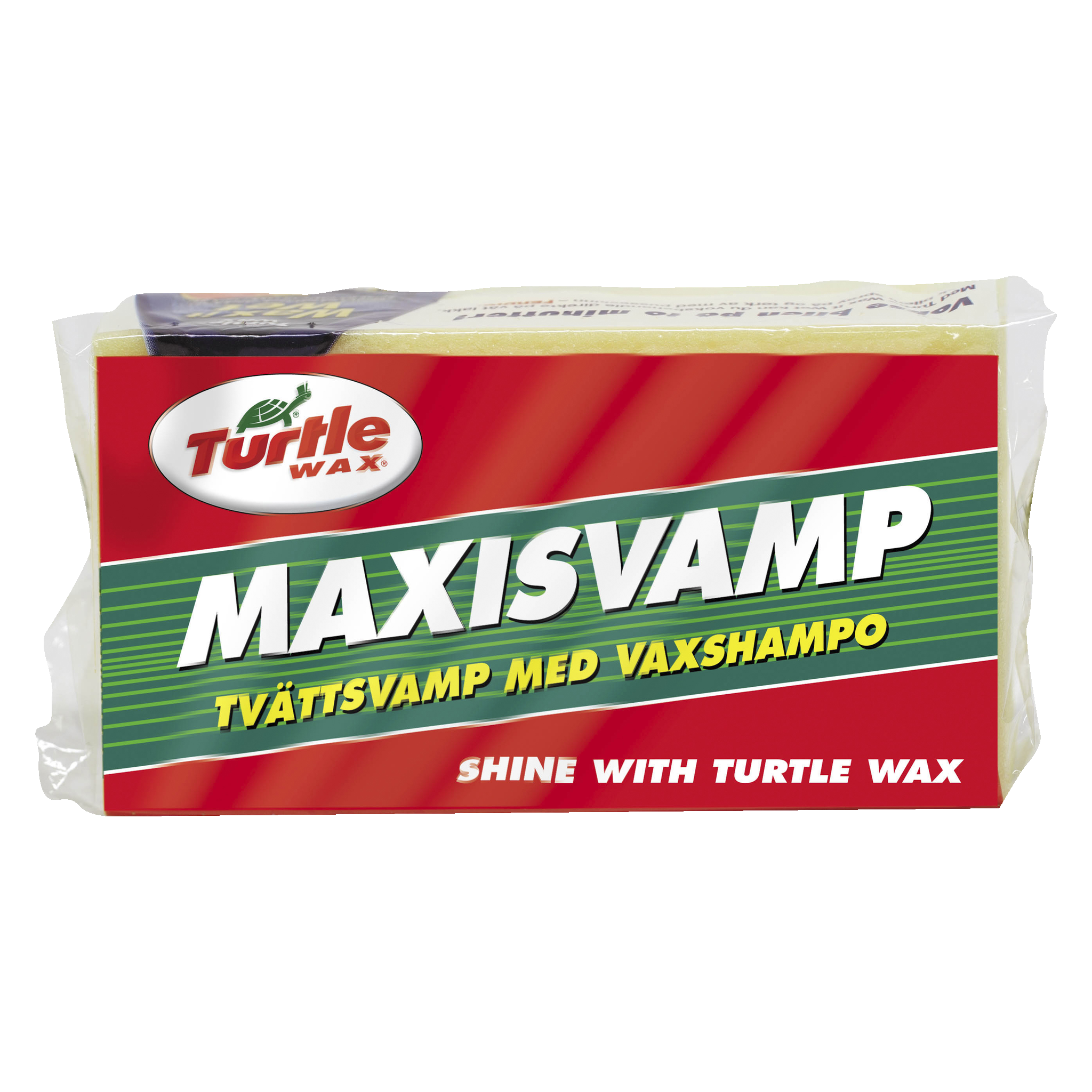 Tvättsvamp med vaxschampo