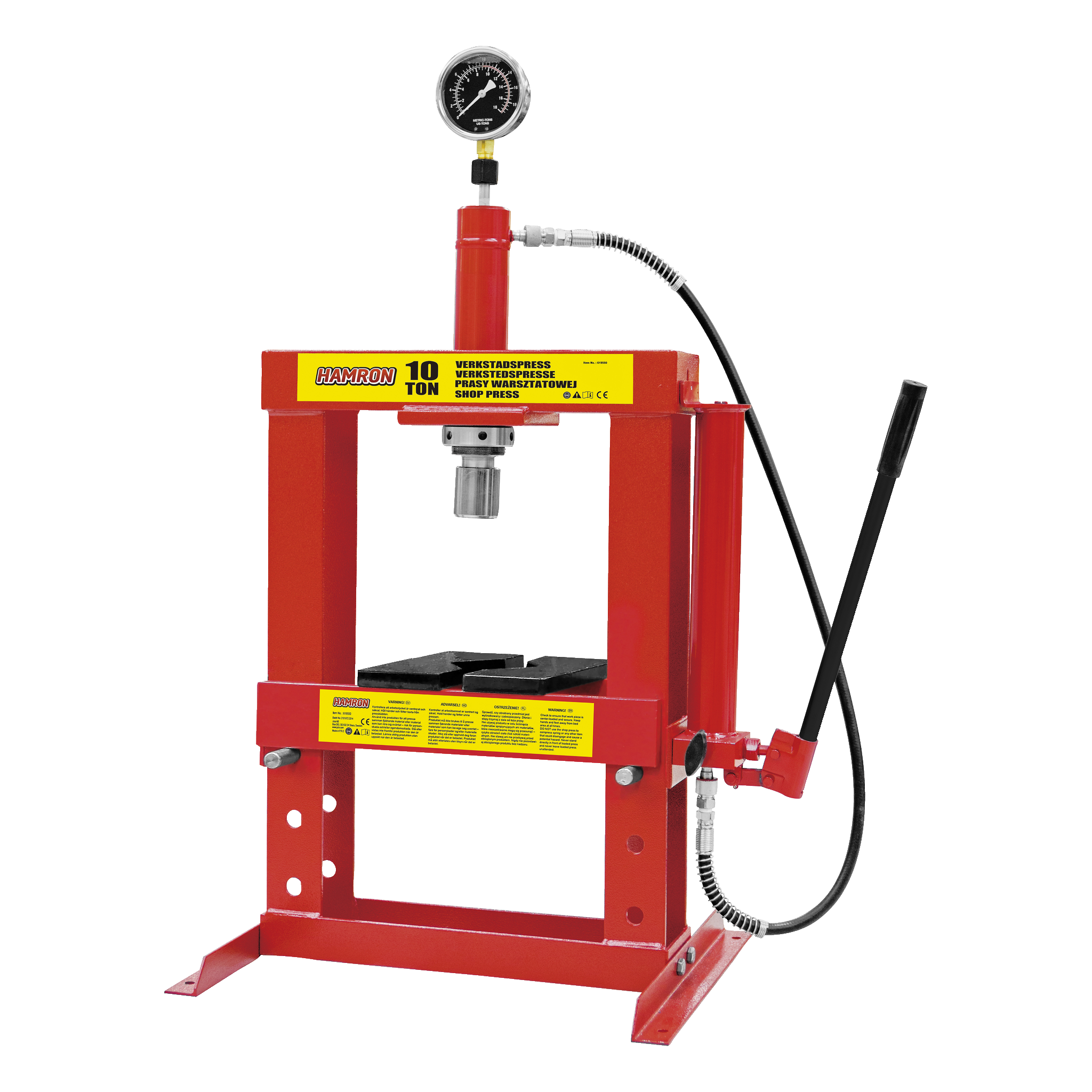 Verkstadspress 10 t