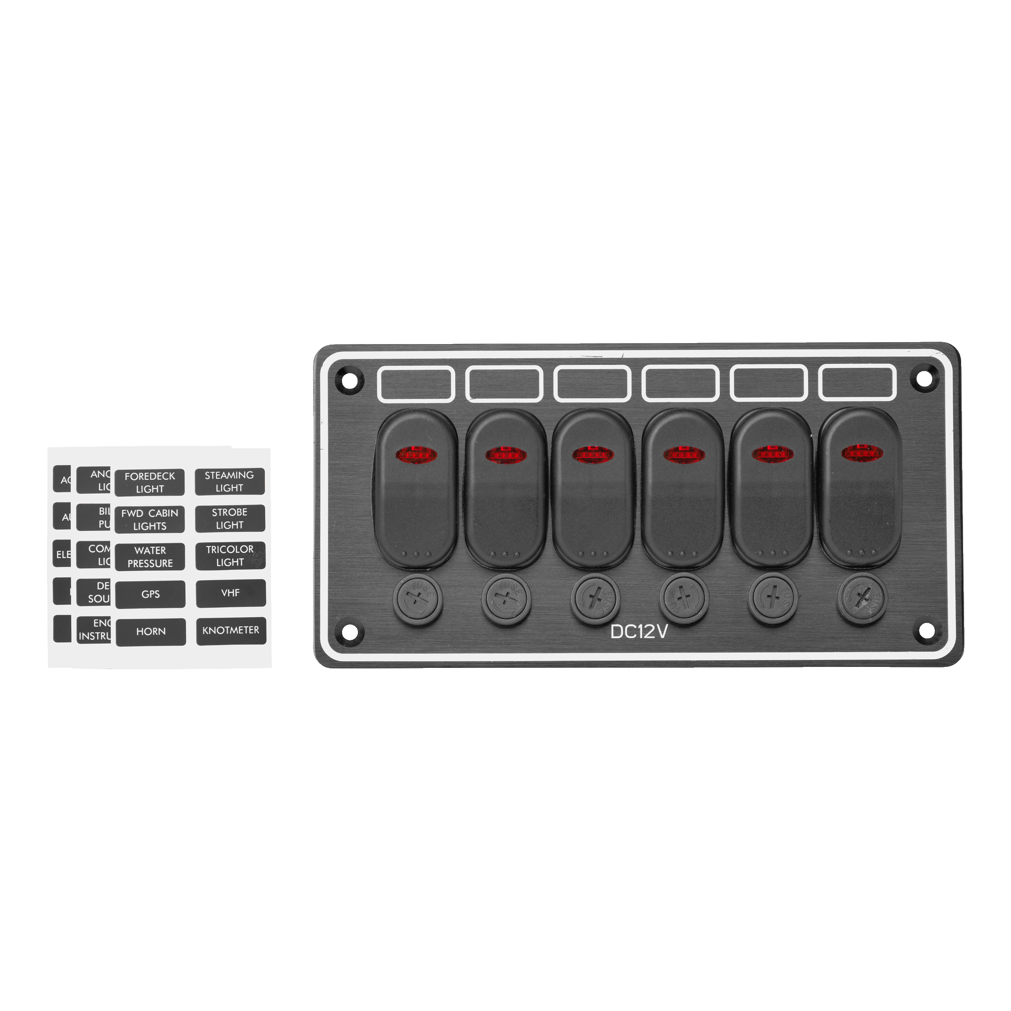 Kontrollpanel IP65 12 V