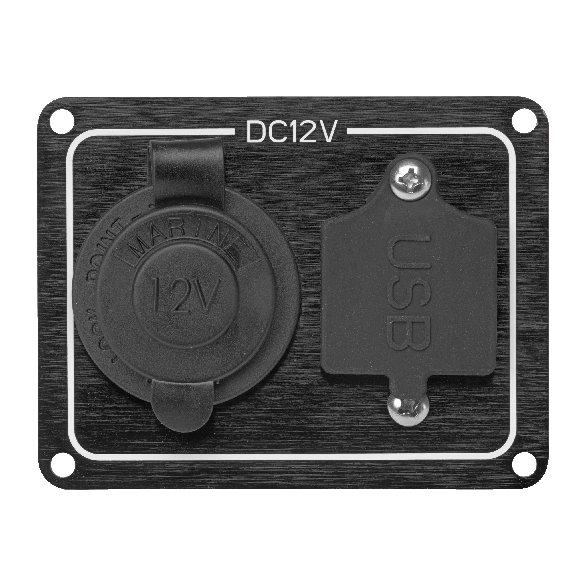 USB-/12 V-uttag 12 V