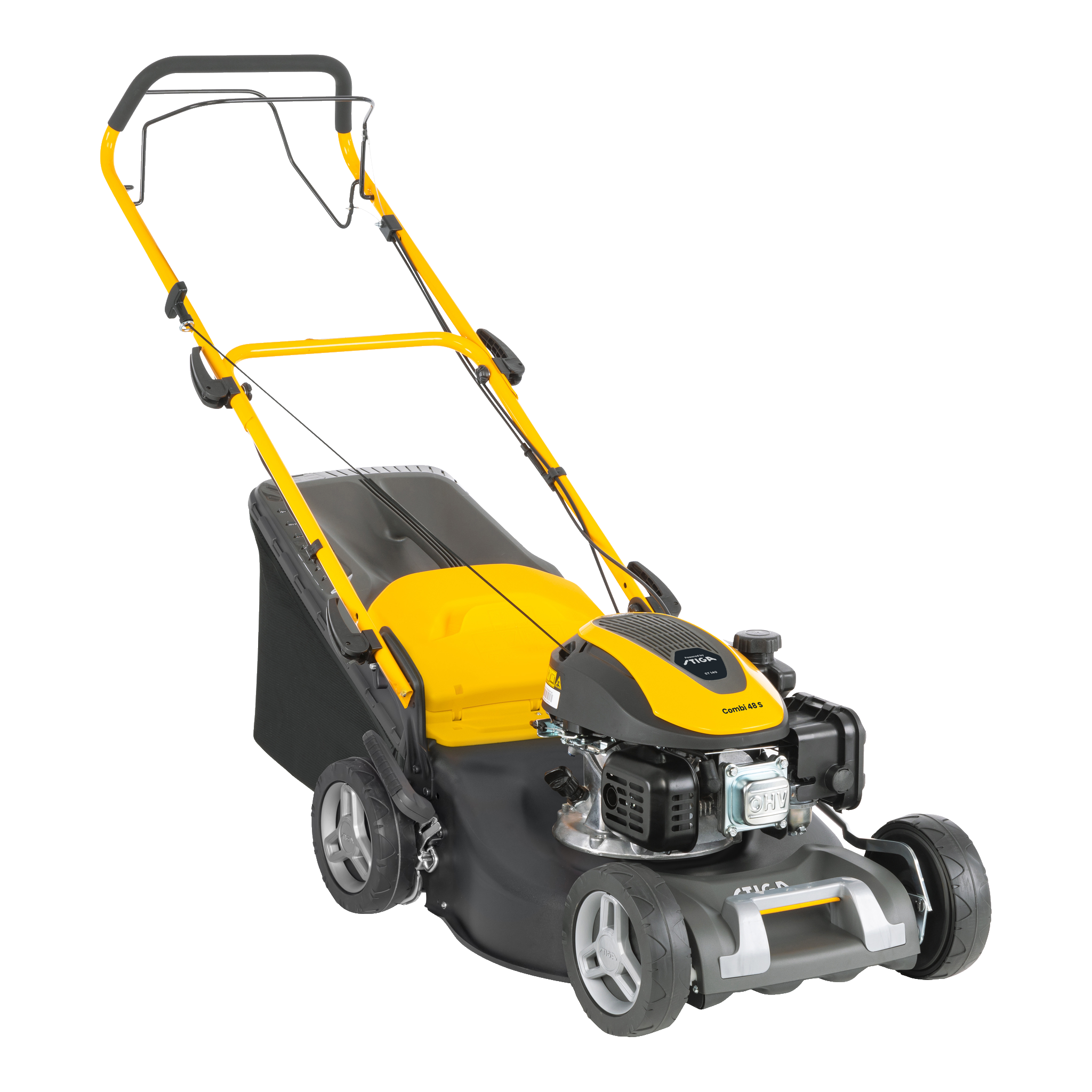 Bensindriven gräsklippare 2,2 kW 46 cm