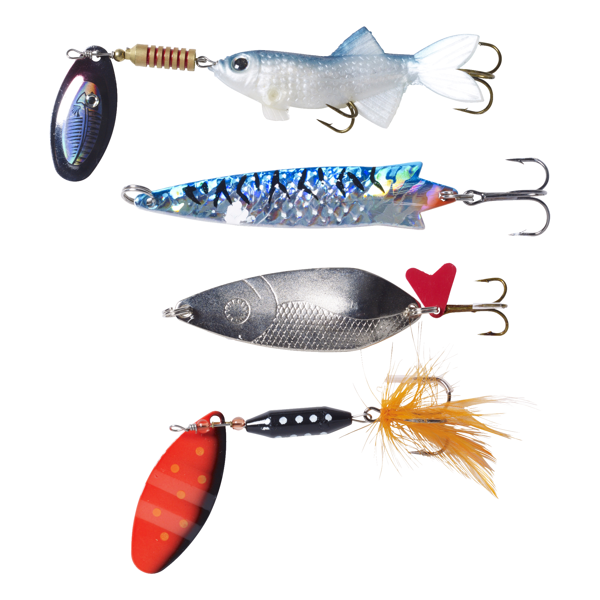 Fiskesett 4 deler