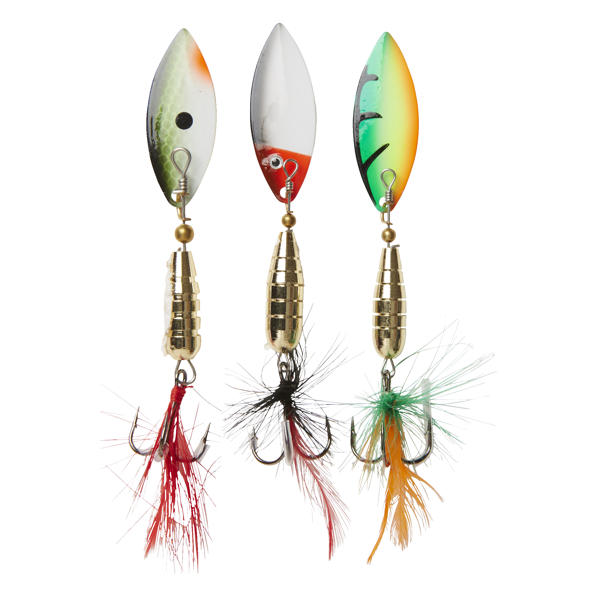 Spinnersett 3 deler 9,5 cm 12 g