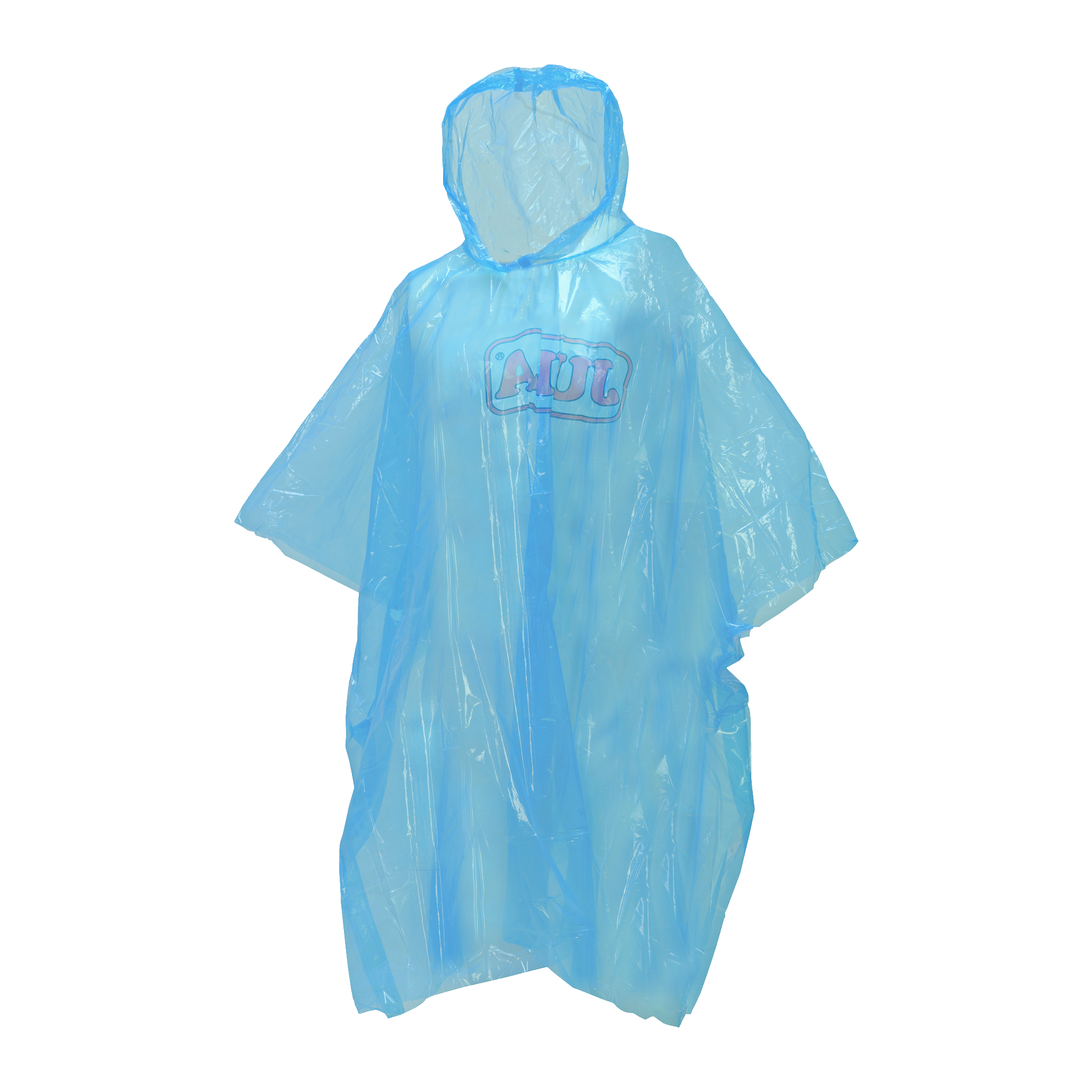 Regnponcho med Jula-logga