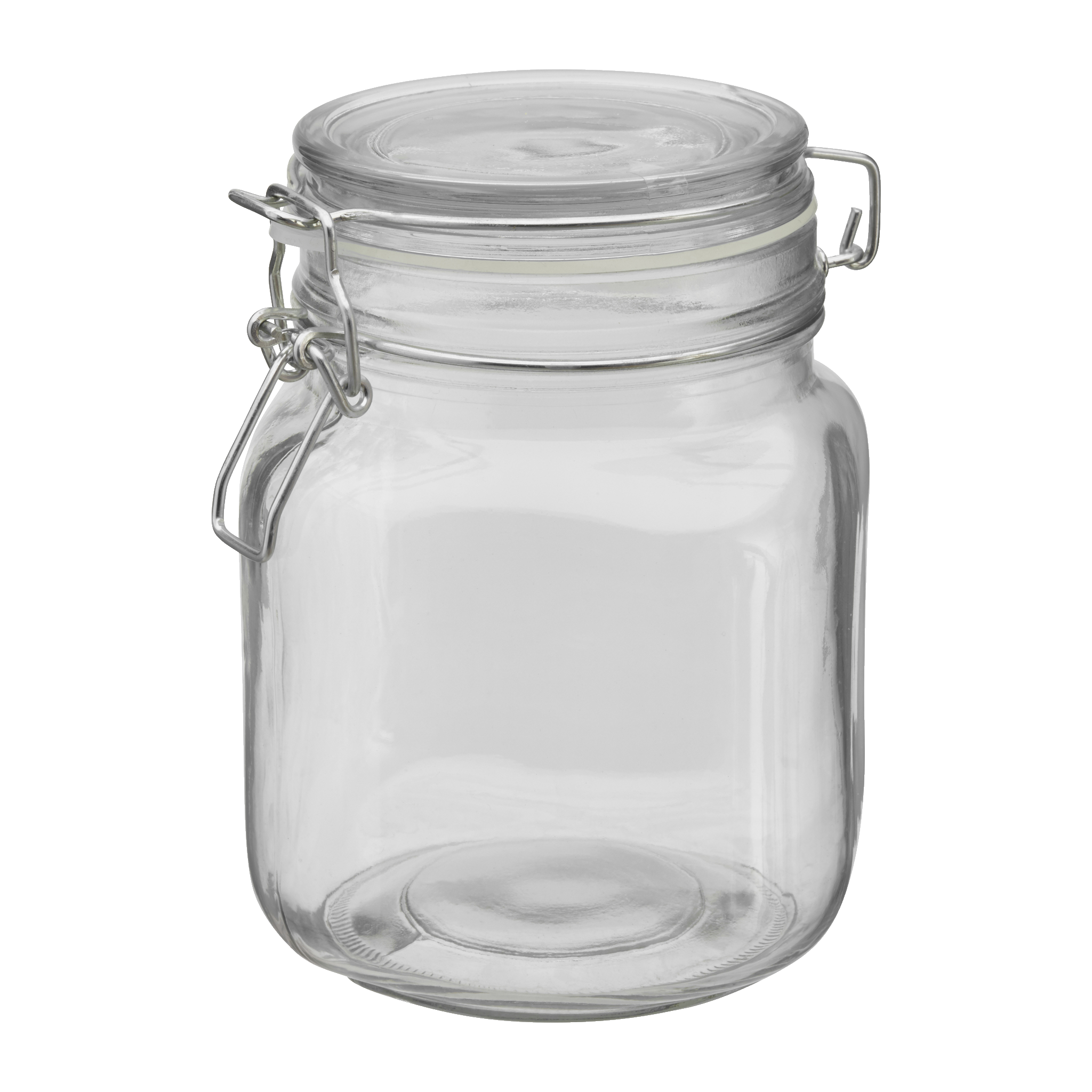 Glasburk med snäpplock 1 l